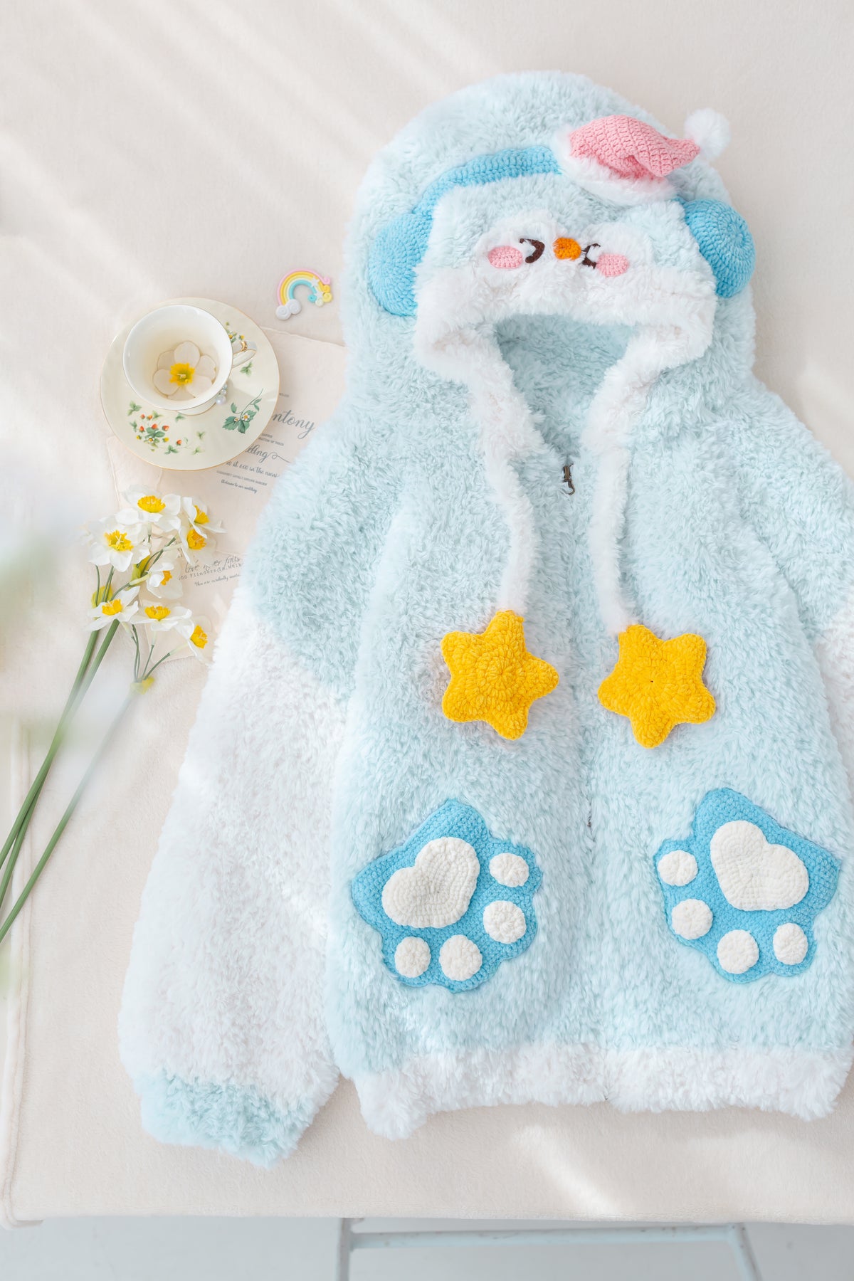 Family Fluff Coat Crochet Kit