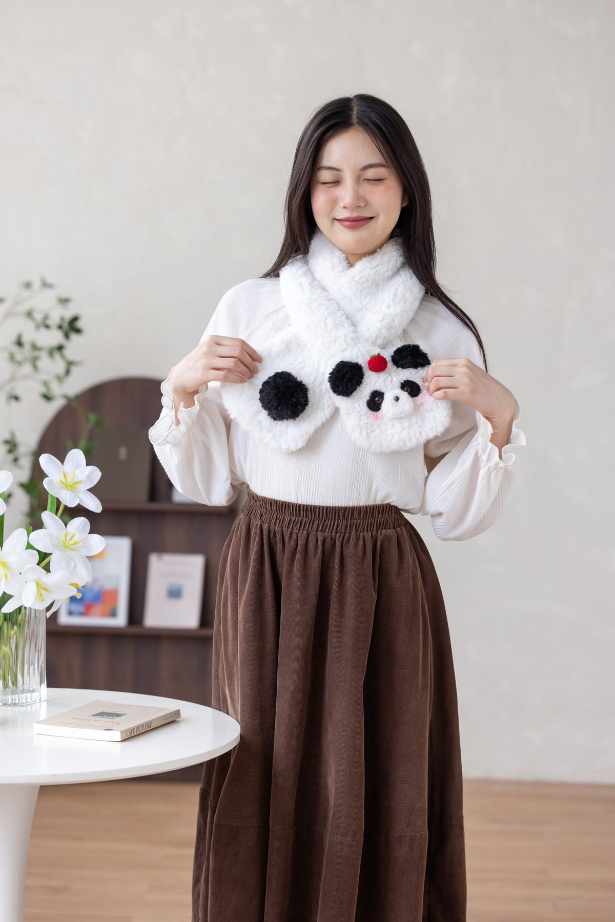 Fluffy Animal Scarf  Crochet Pattern
