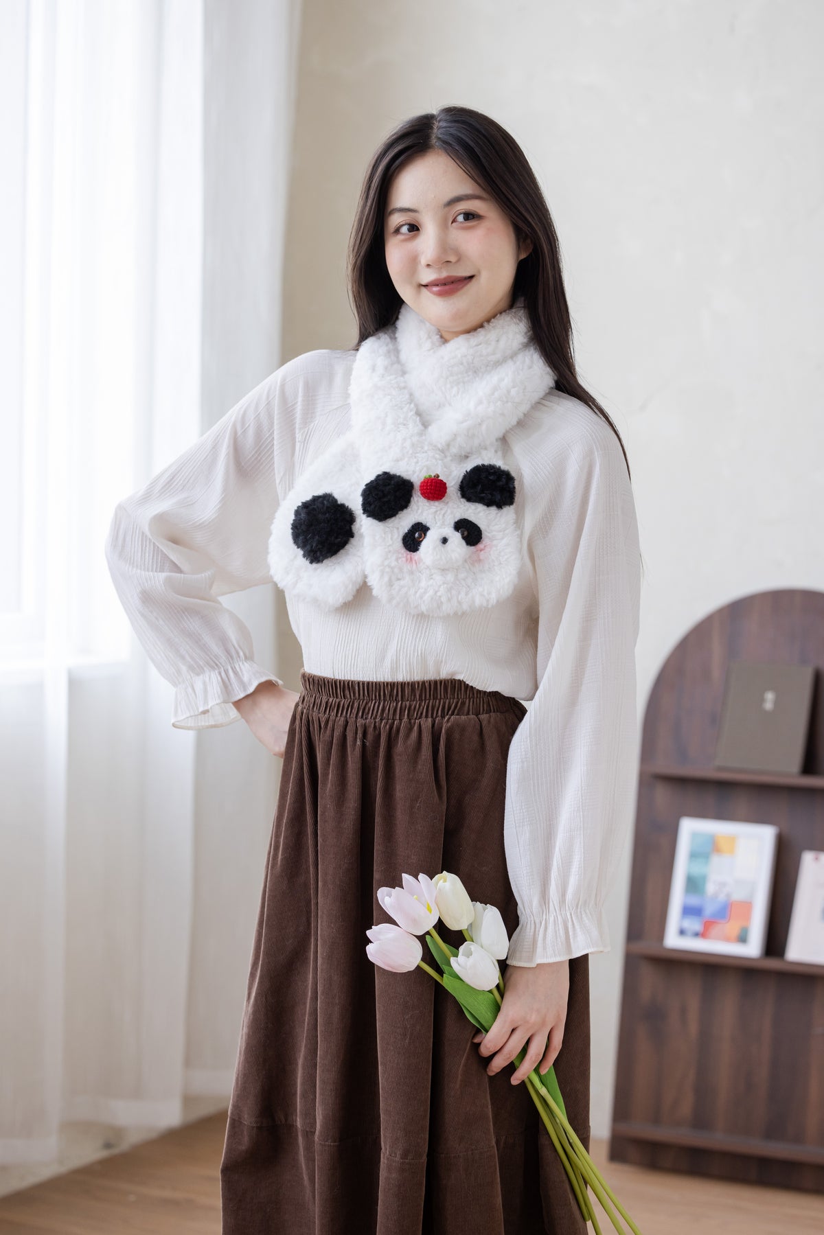 Fluffy Animal Scarf  Crochet Pattern