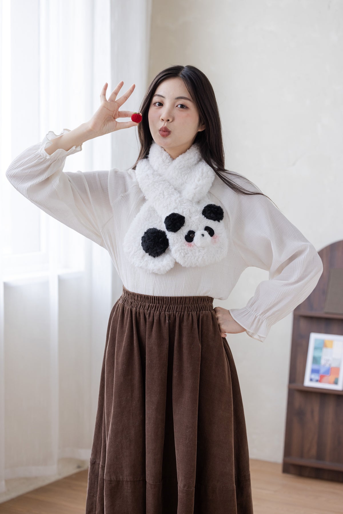 Fluffy Animal Scarf  Crochet Pattern