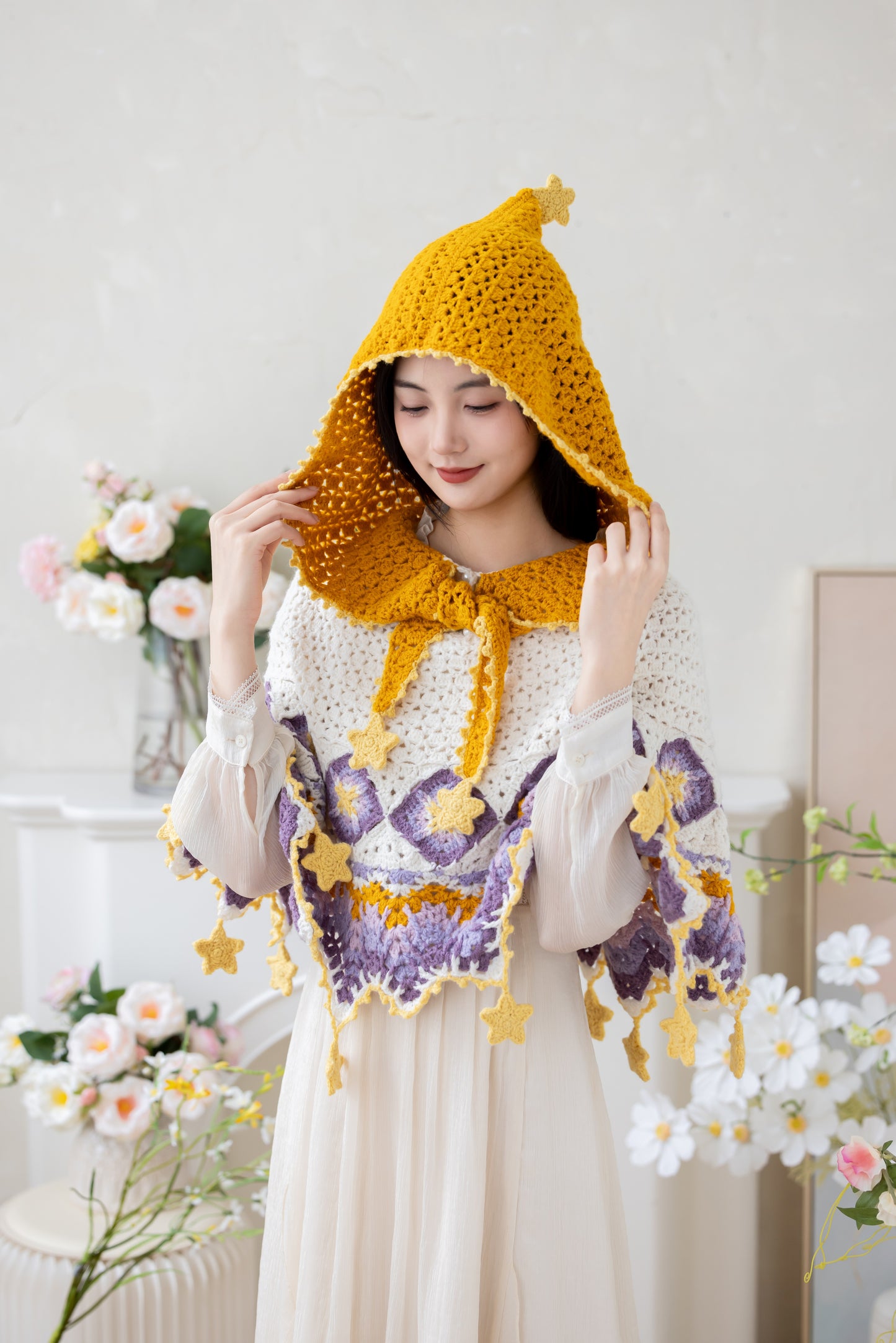 Starry Forest Cape Crochet Pattern