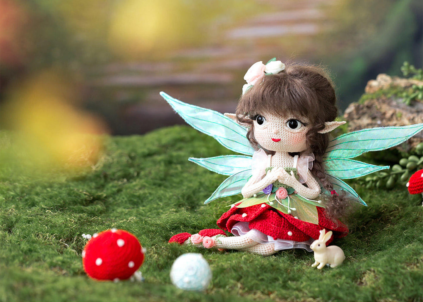 Rose Fairy Crochet Pattern