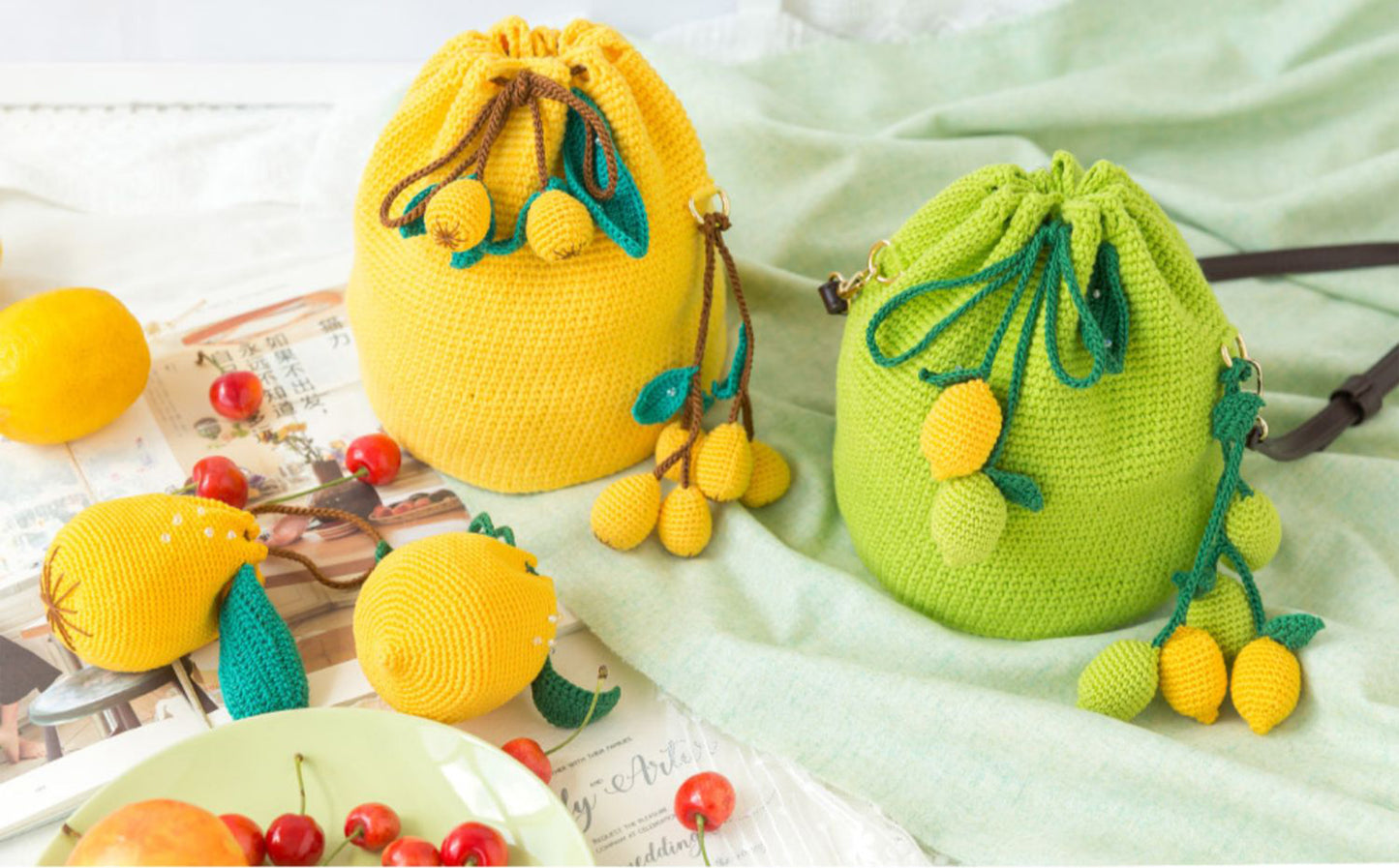 Fresh Fruit Moments Crochet Kit