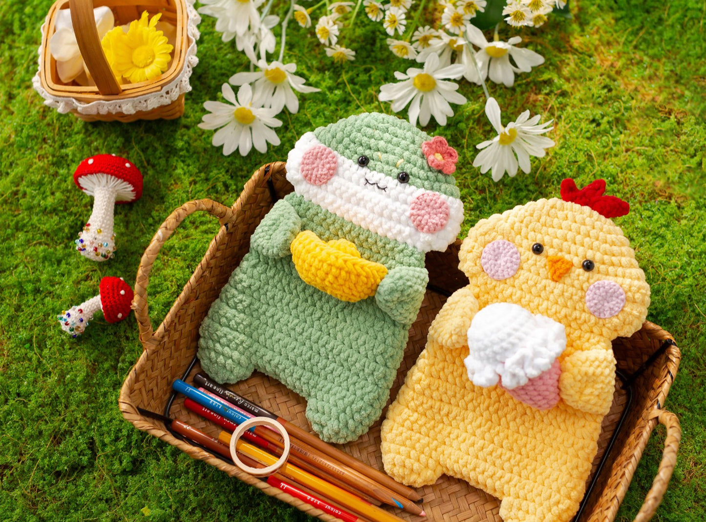 Chinese Zodiac Critter Pouch Crochet Pattern