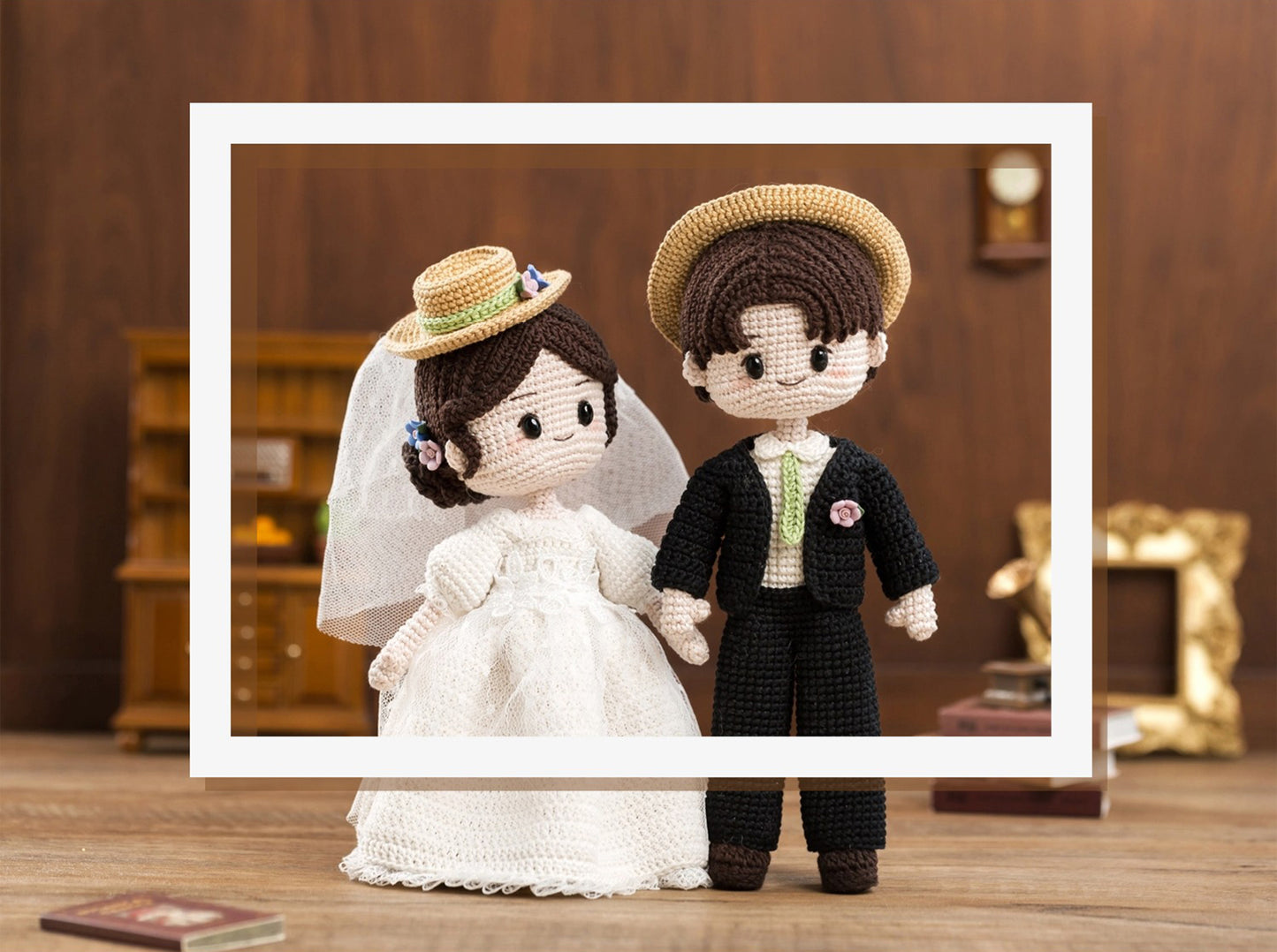 Passionate Couple Doll Crochet Kit