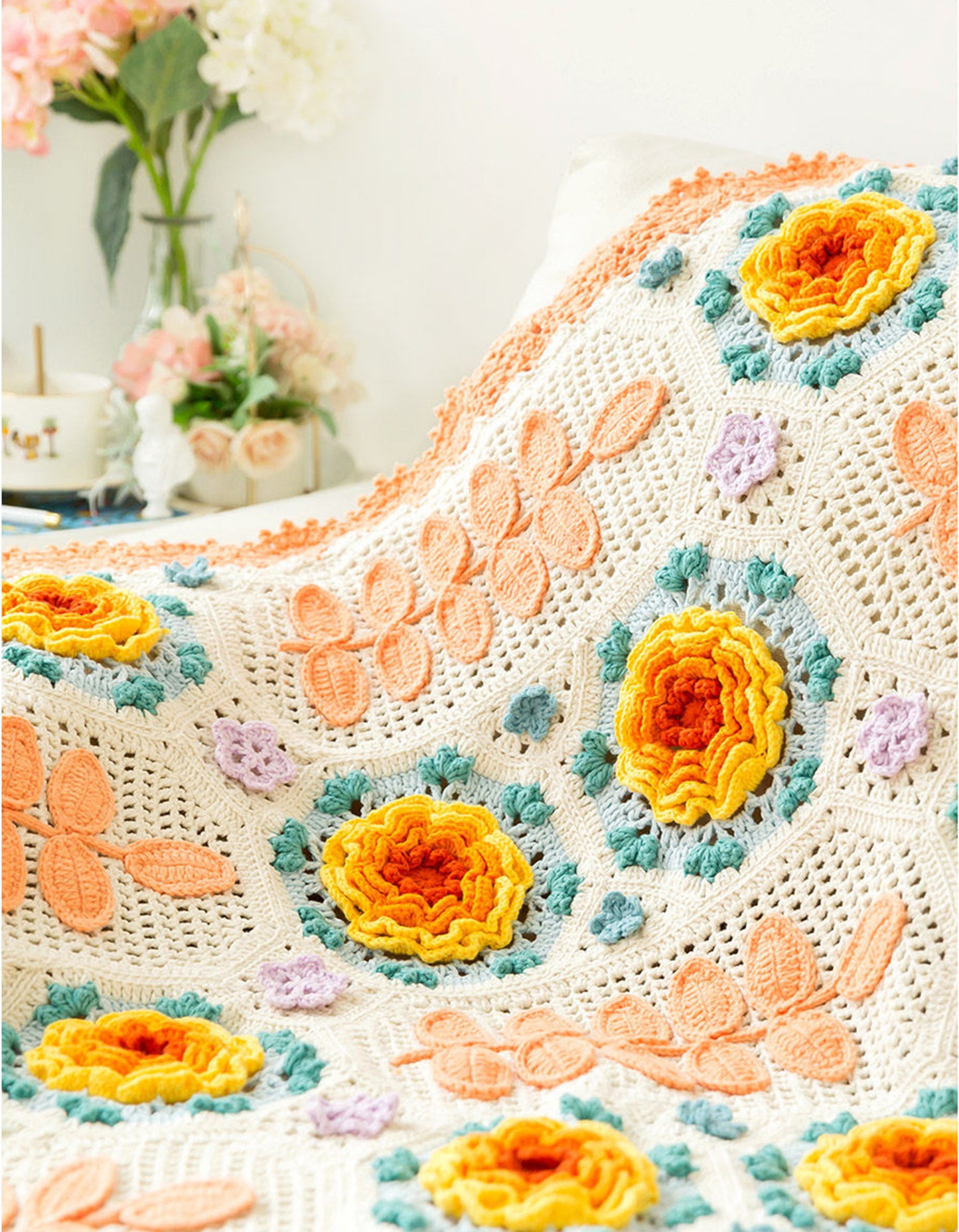 Morris's Rose Crochet Pattern