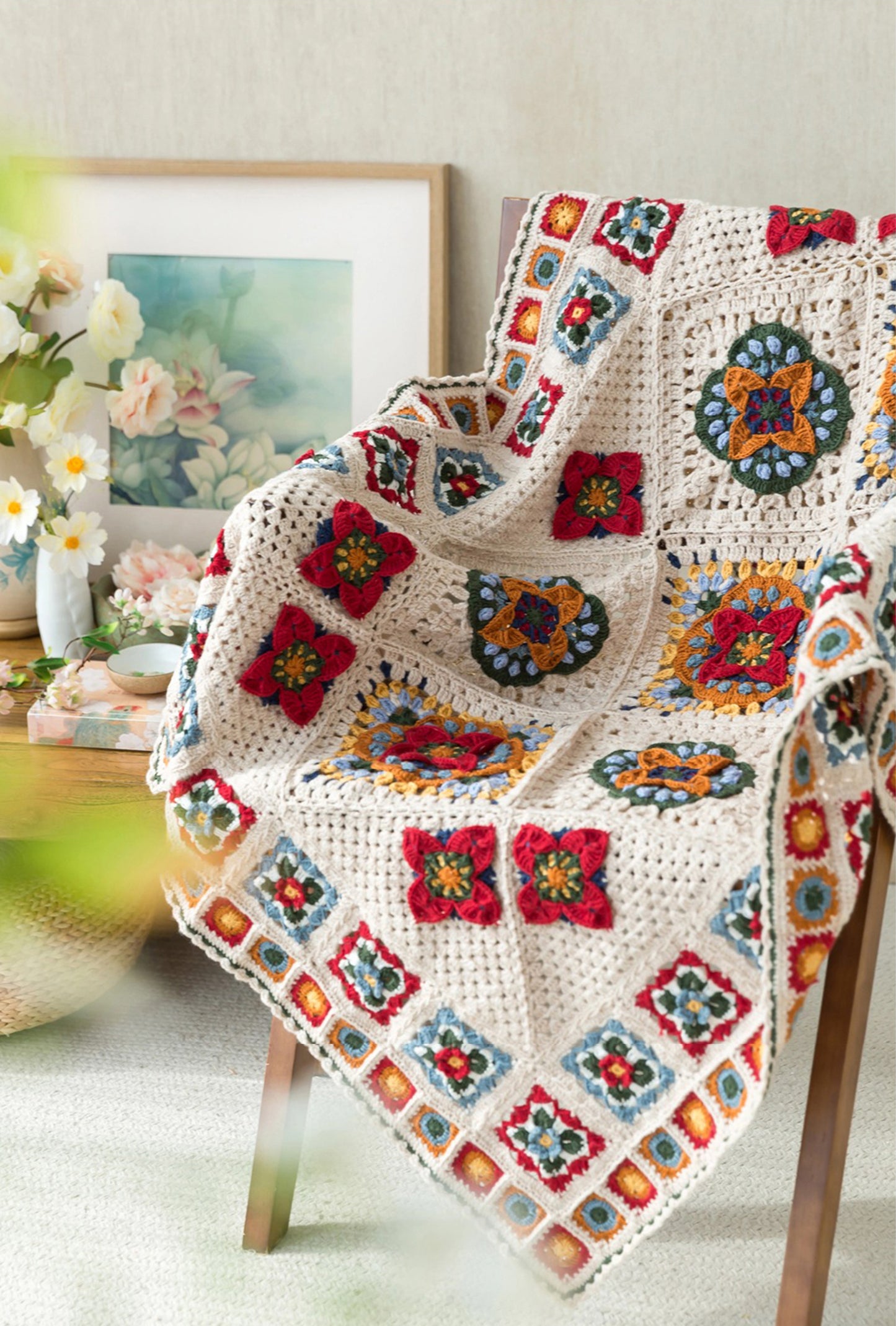 Lucky Wool Blanket Crochet Pattern
