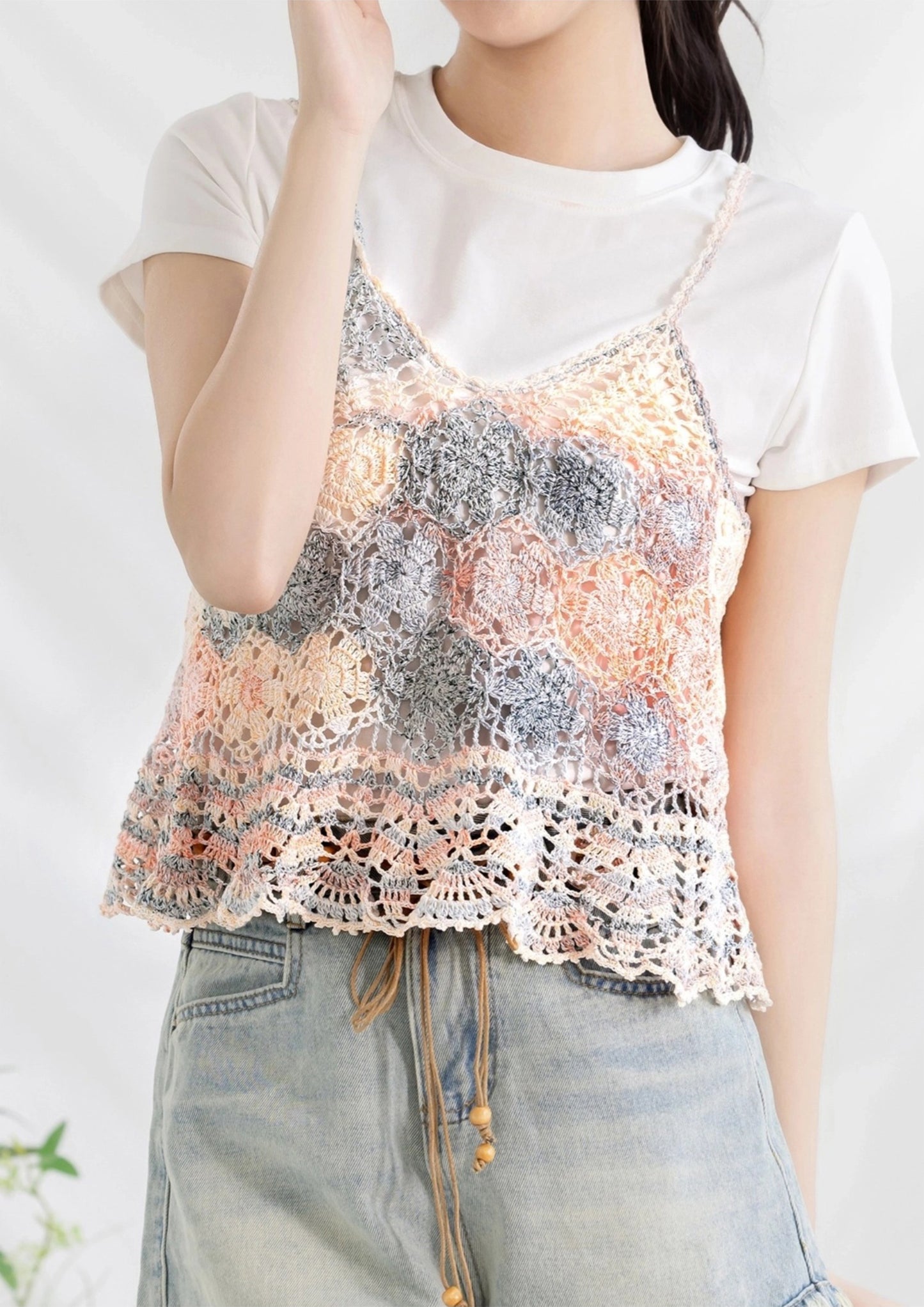 Flower and Leaf Crochet Kit