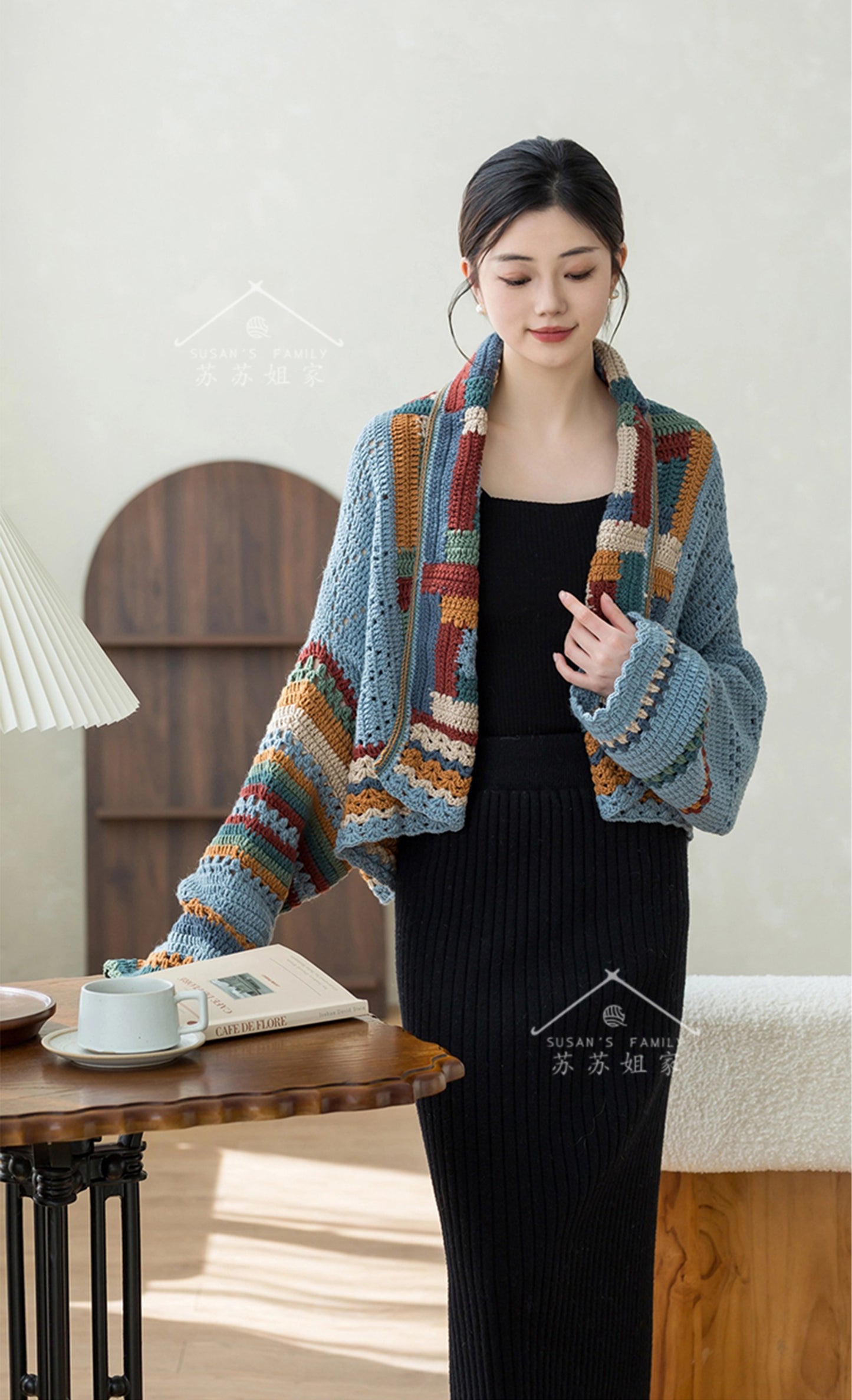 Lazy Loose Coat Crochet Pattern