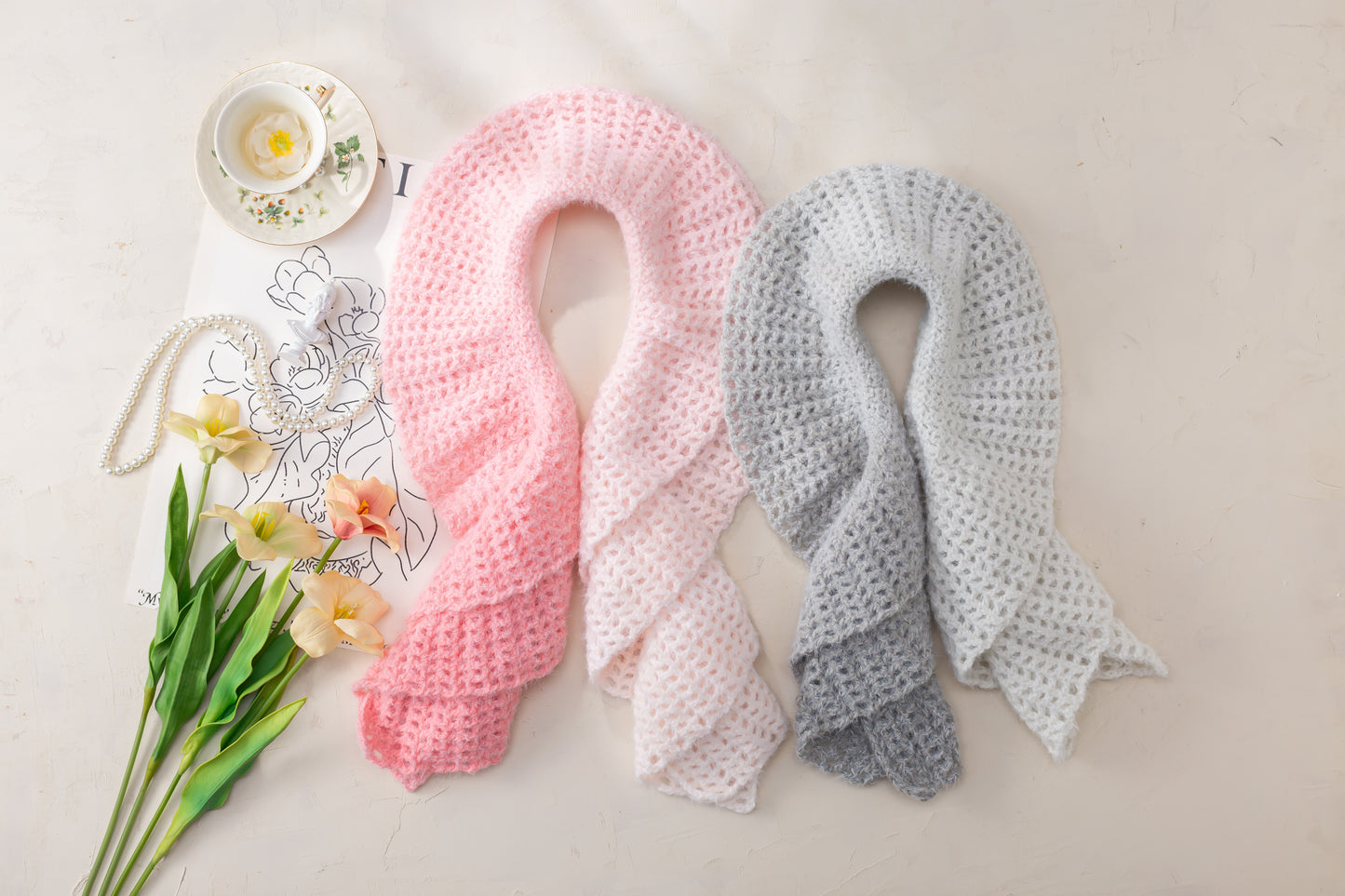 Ripple Scarf Crochet Pattern