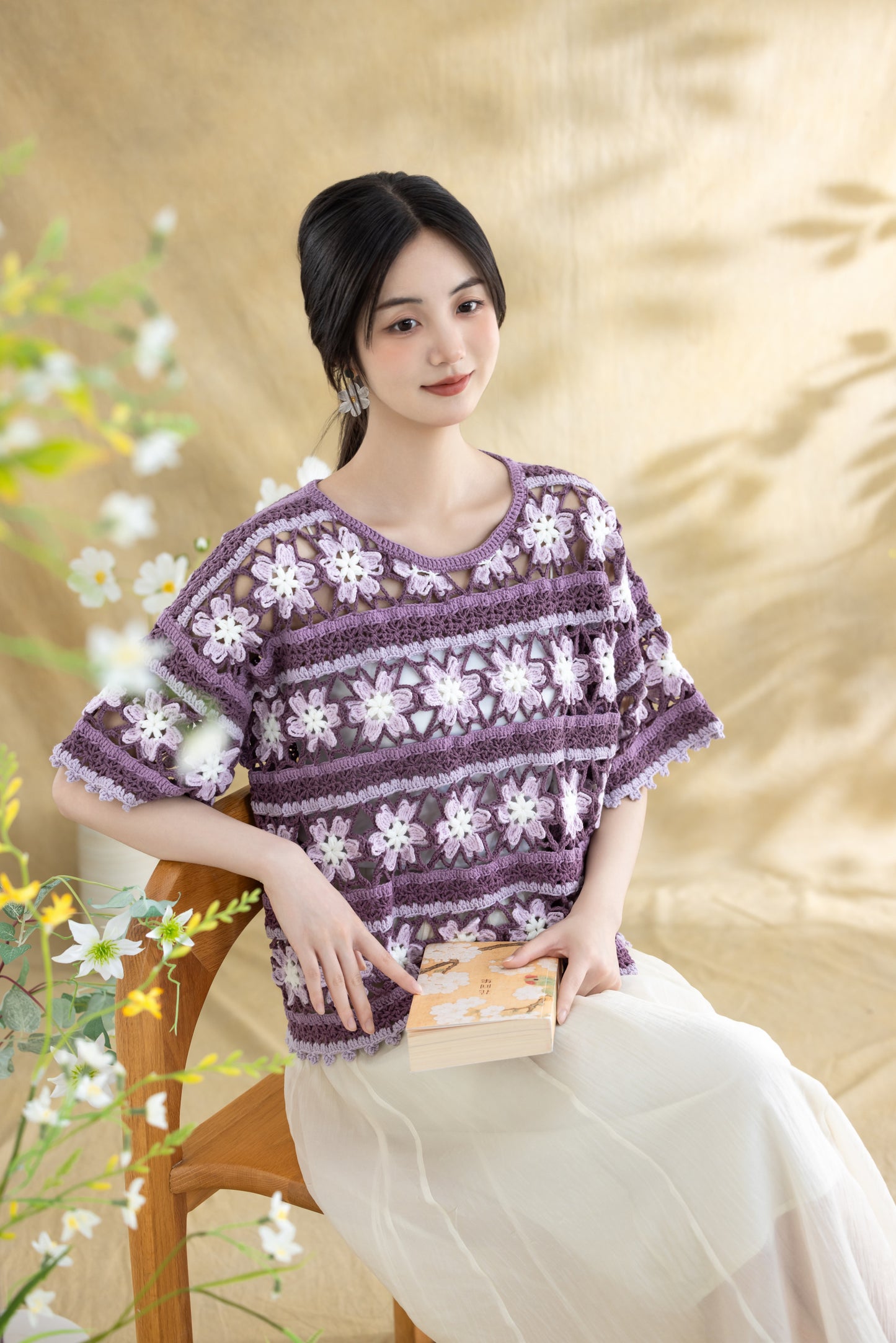 Flowered Balcony Crochet Pattern