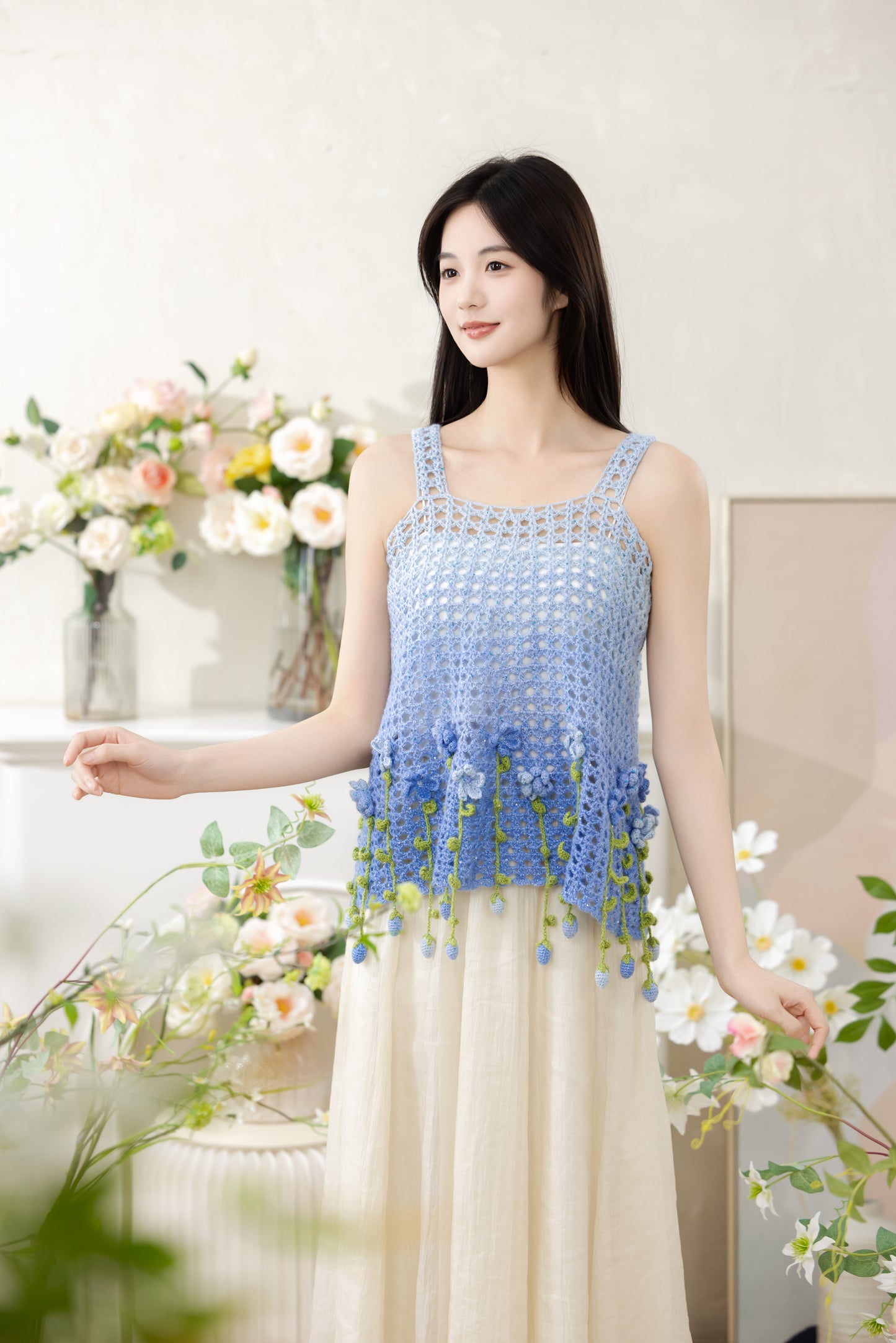 Petal Drop Top Crochet Pattern