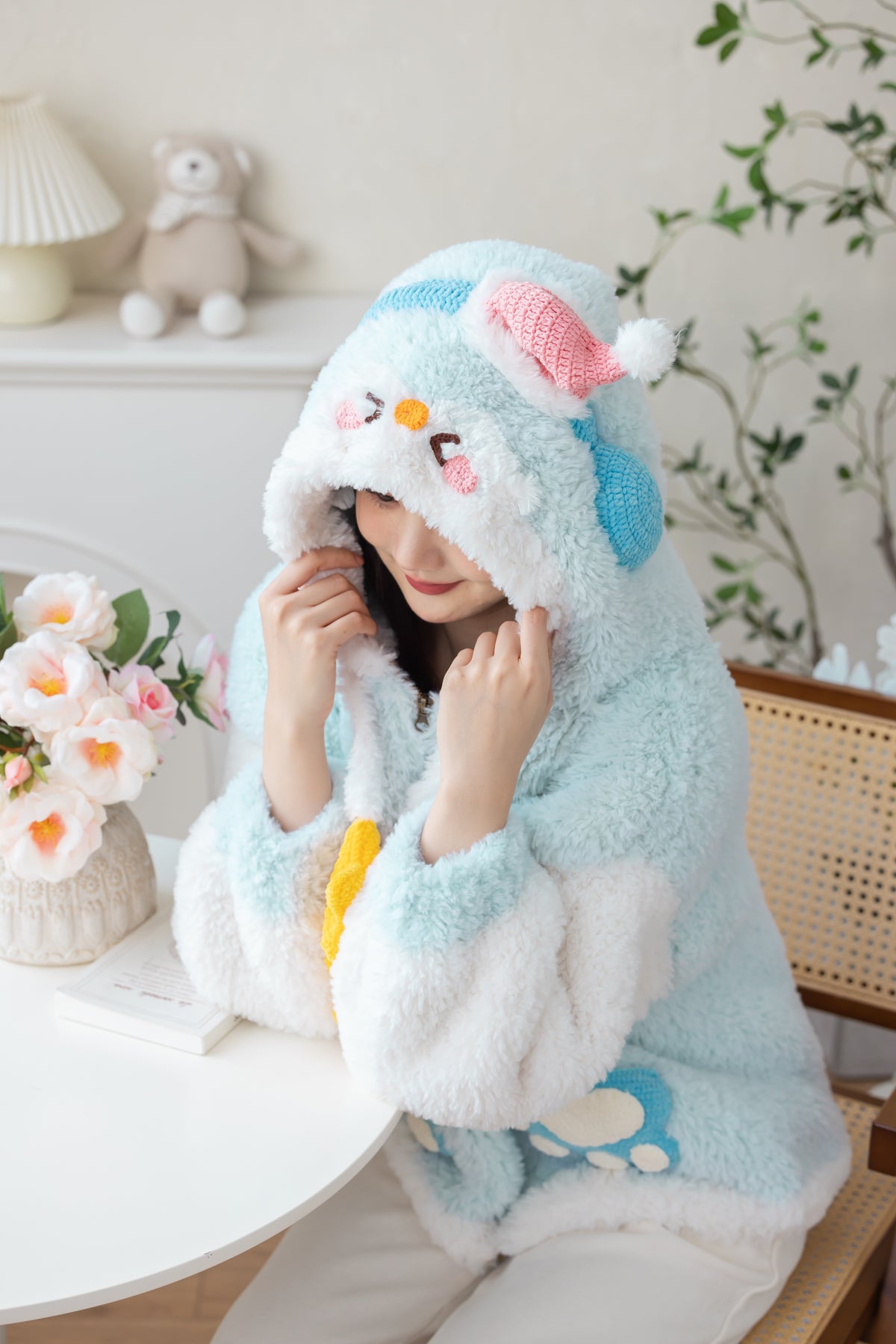 Family Fluff Coat Crochet Kit