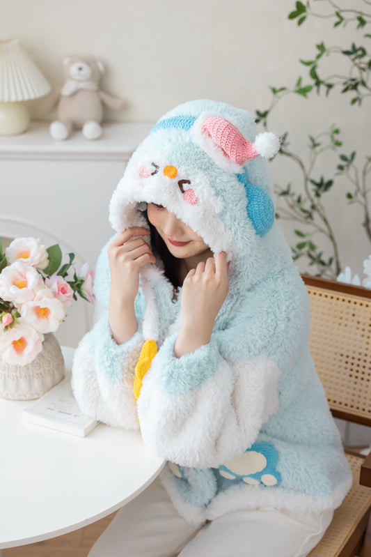 Family Fluff Coat Crochet Kit