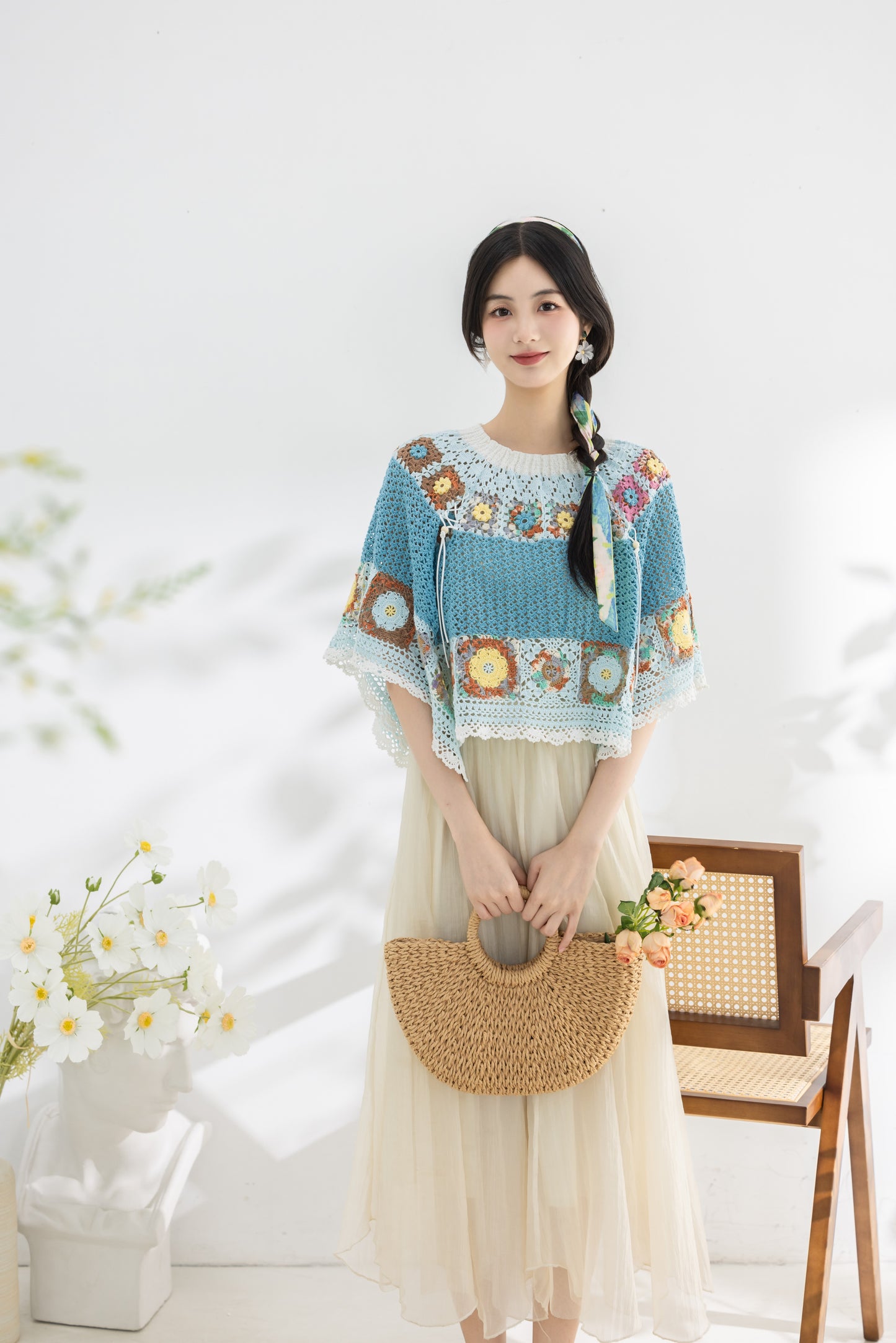 Summer Lace Multi-use Cape Crochet Pattern