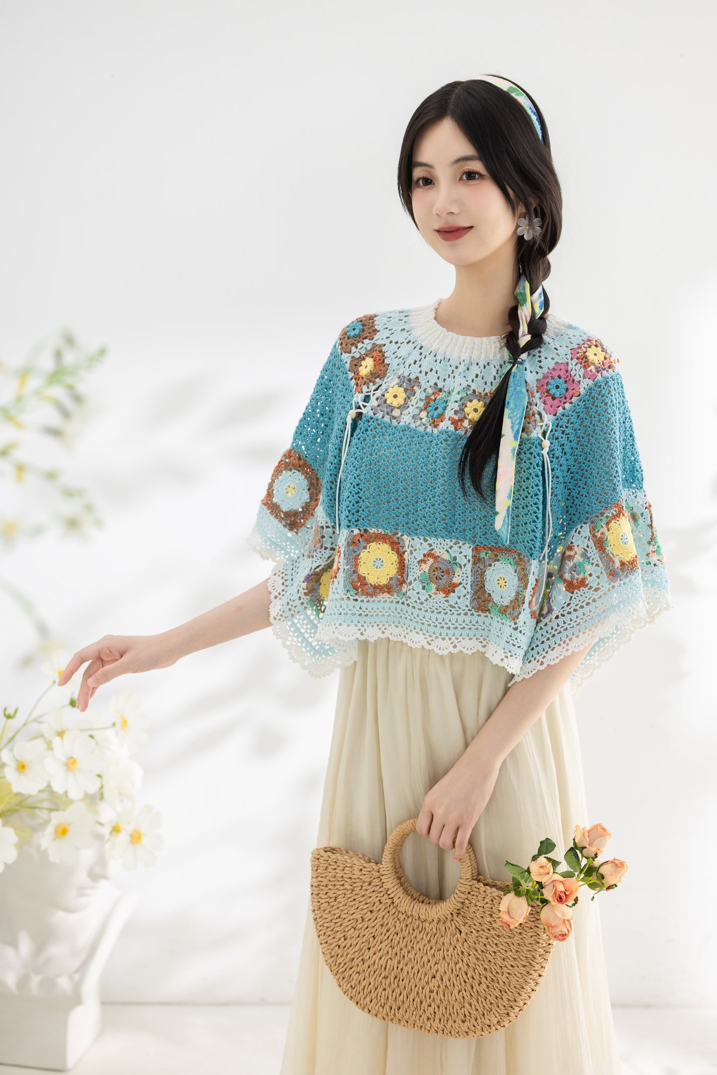 Summer Lace Multi-use Cape Crochet Pattern