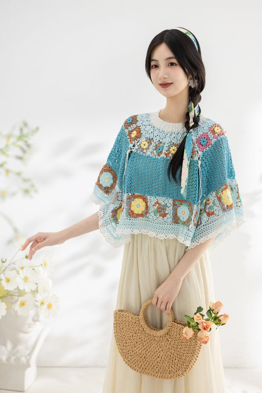 Summer Lace Multi-use Cape Crochet Pattern