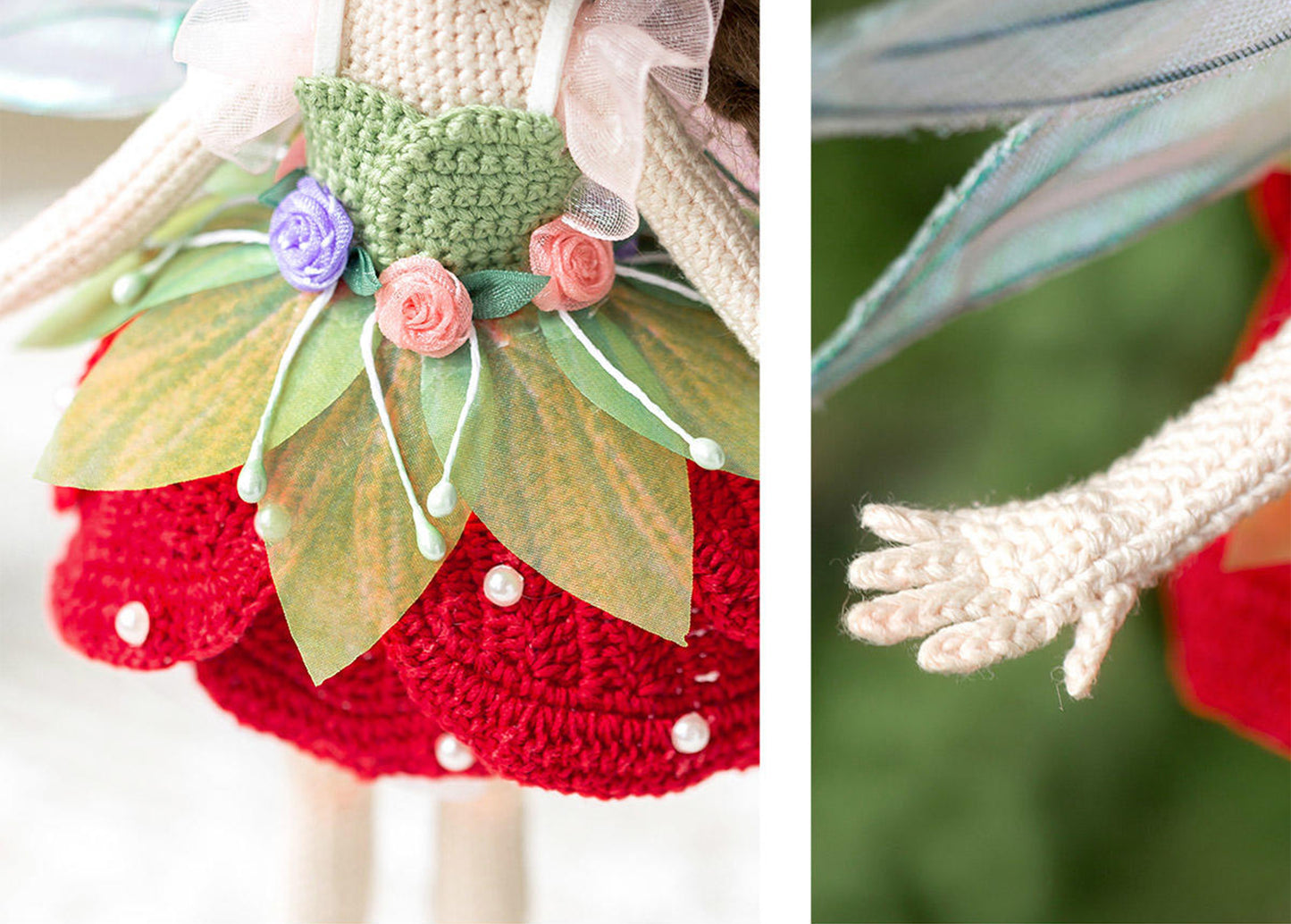 Rose Fairy Crochet Pattern