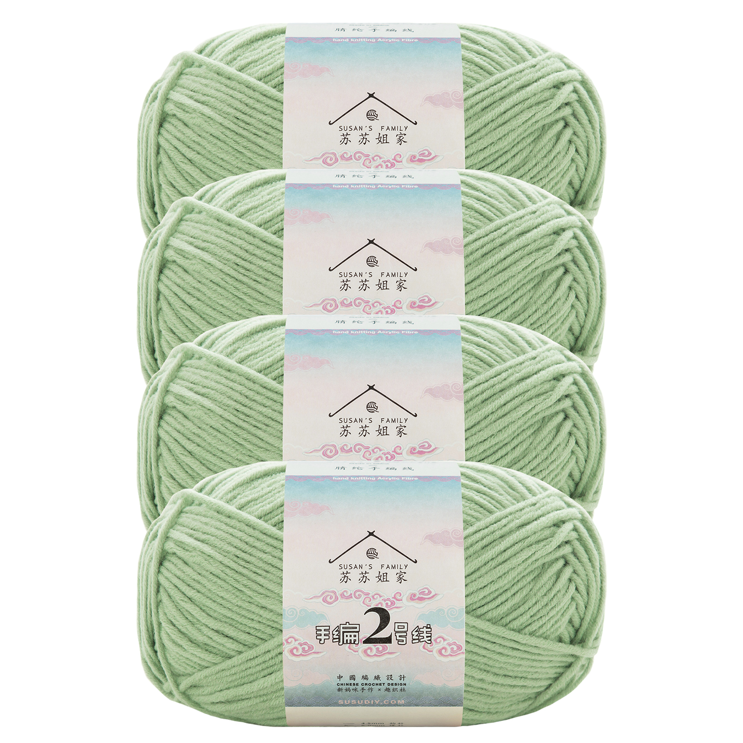 Handgefertigter Strickfaden Nr. 2