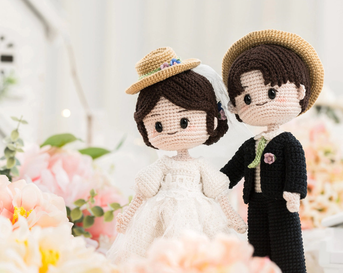 Passionate Couple Doll Crochet Kit