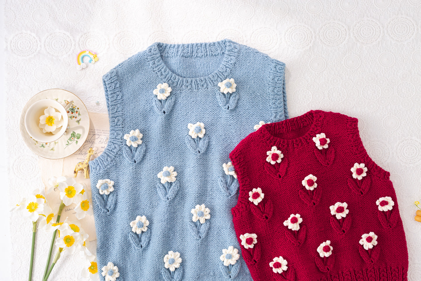 Bloomie Vest Knit Pattern