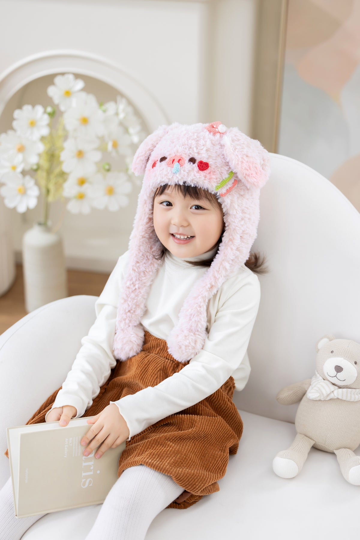 Snuggle Bug Earflap Hat Crochet Kit