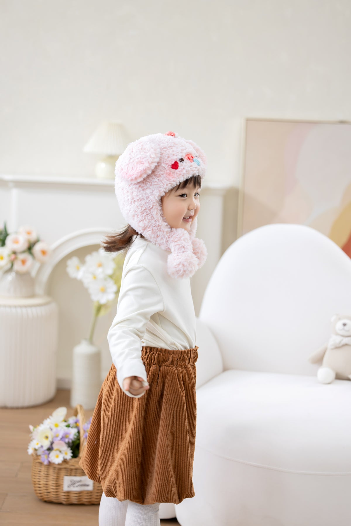 Snuggle Bug Earflap Hat Crochet Kit