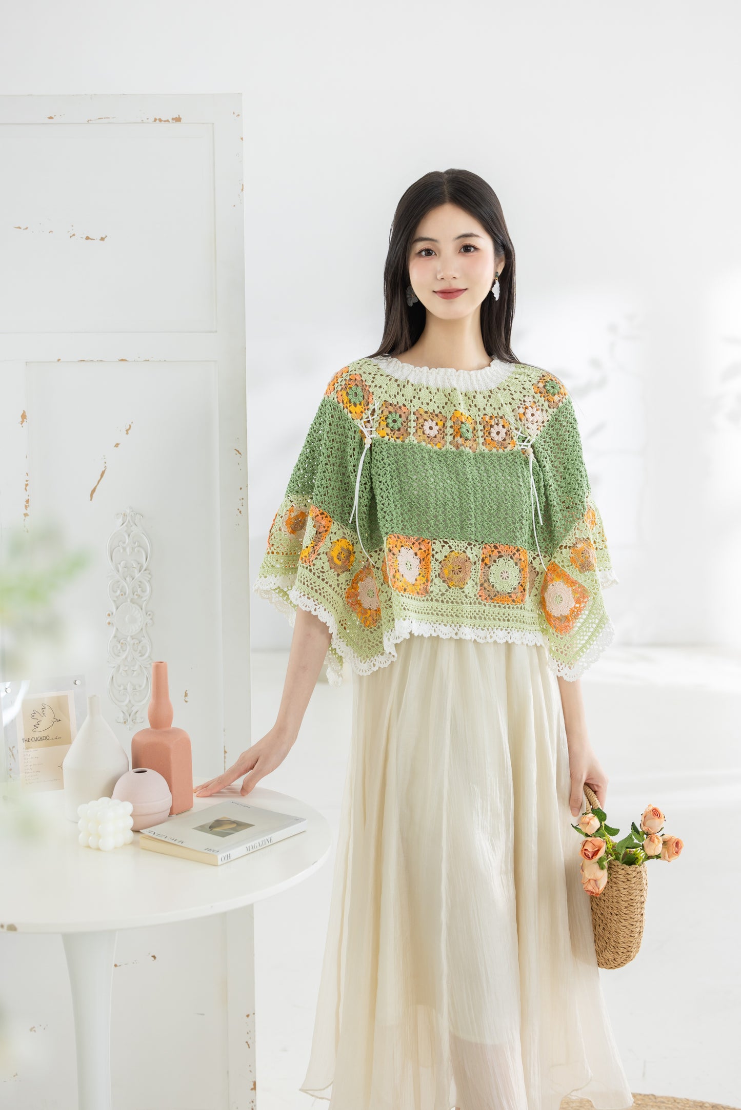 Summer Lace Multi-use Cape Crochet Pattern