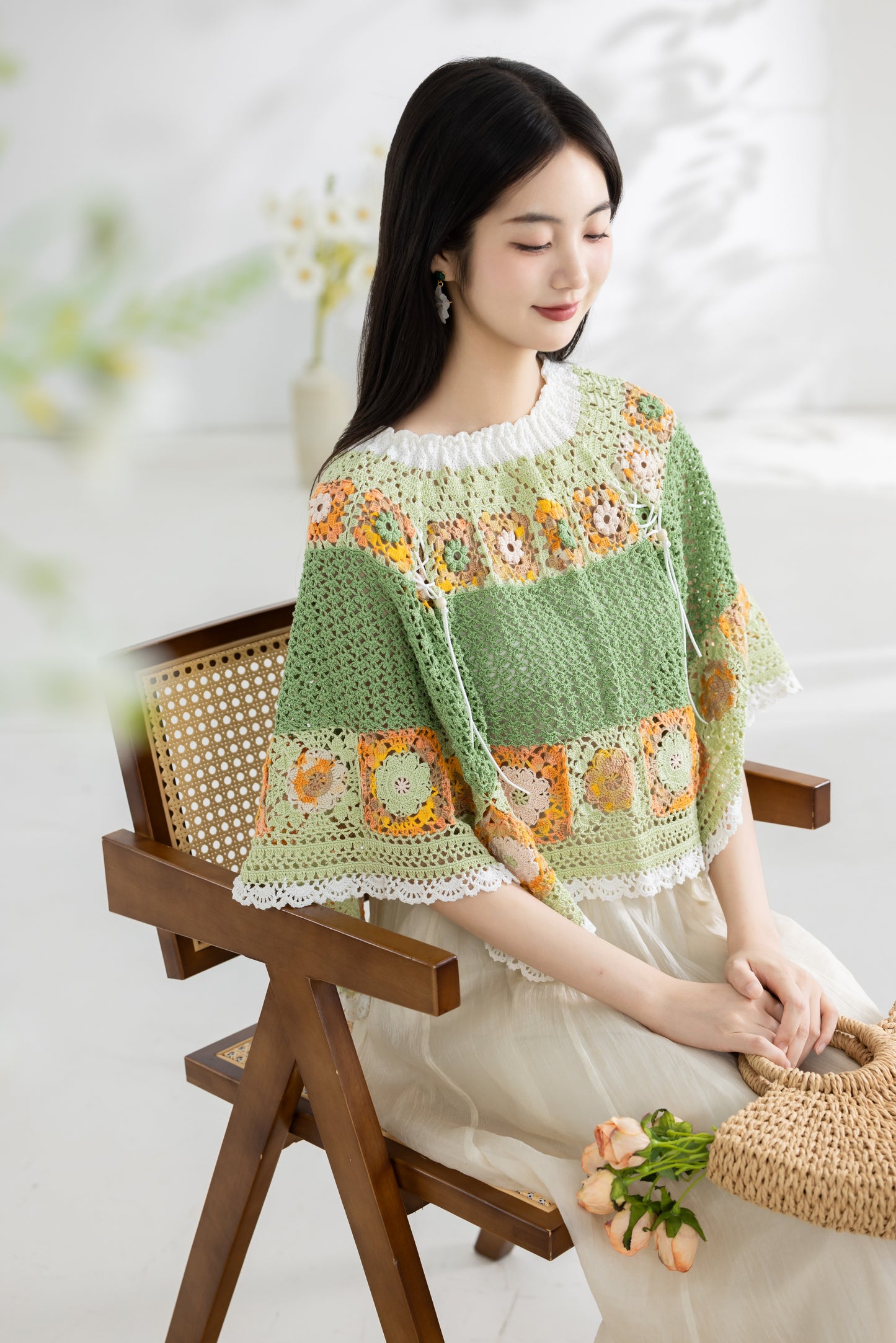 Summer Lace Multi-use Cape Crochet Pattern