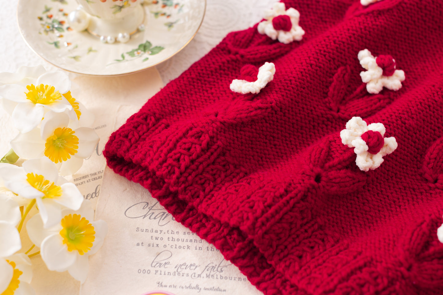 Bloomie Vest Knit Pattern