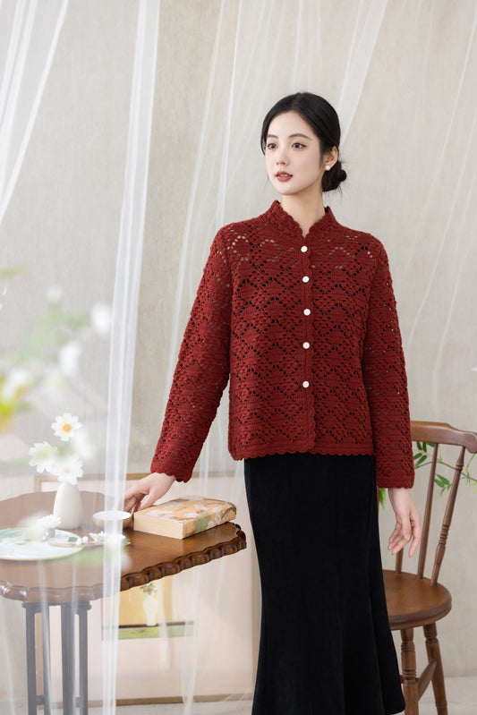 Wistful Willow Cardigan Crochet Pattern