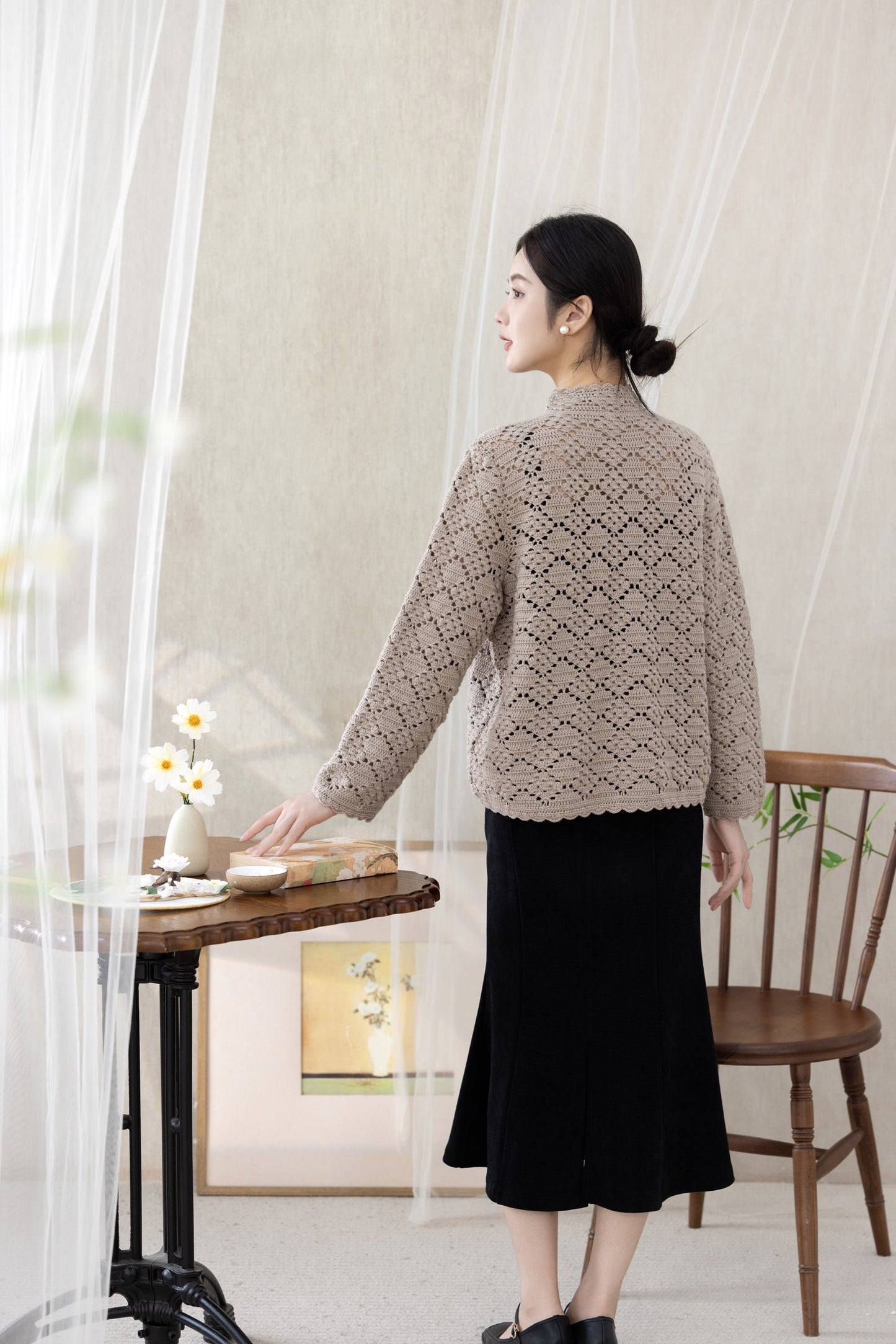 Wistful Willow Cardigan Crochet Kit