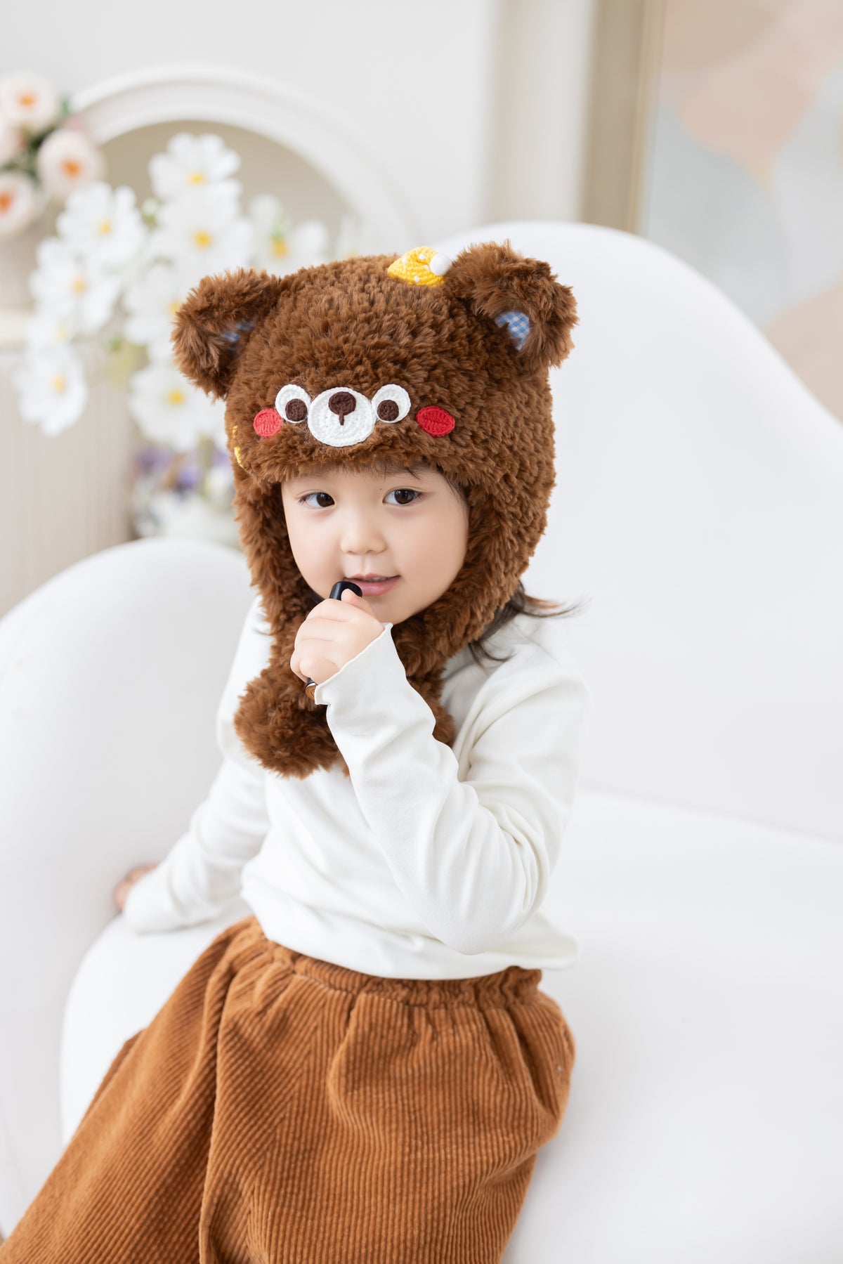 Snuggle Bug Earflap Hat Crochet Kit