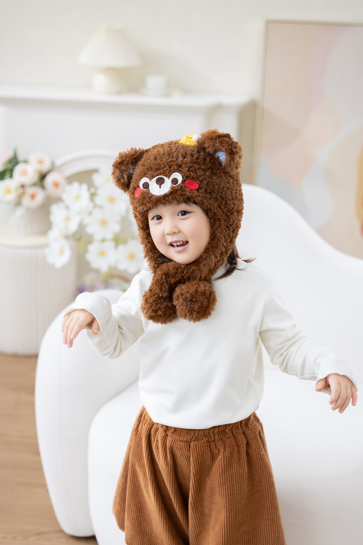 Snuggle Bug Earflap Hat Crochet Kit