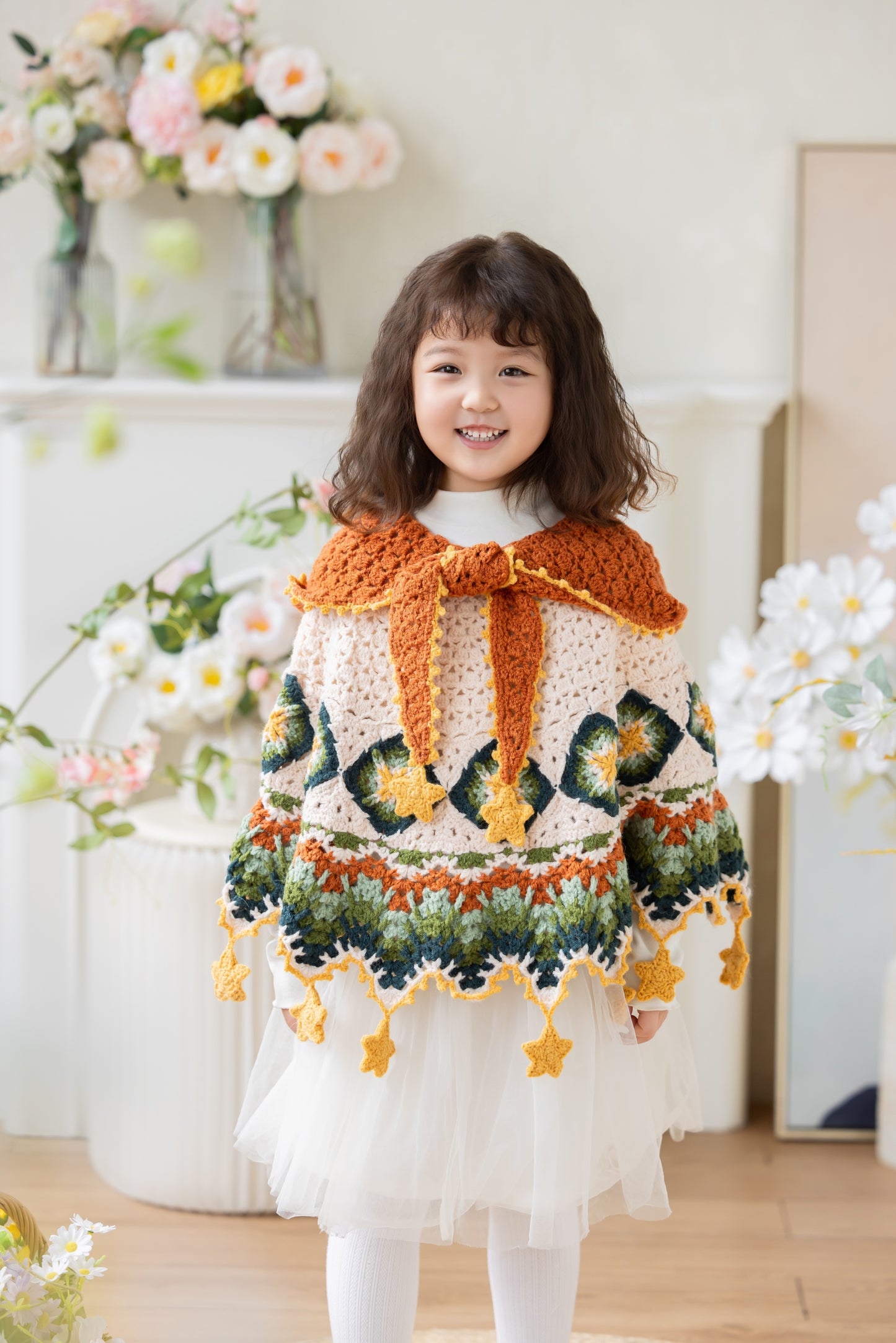 Starry Forest Cape Crochet Pattern