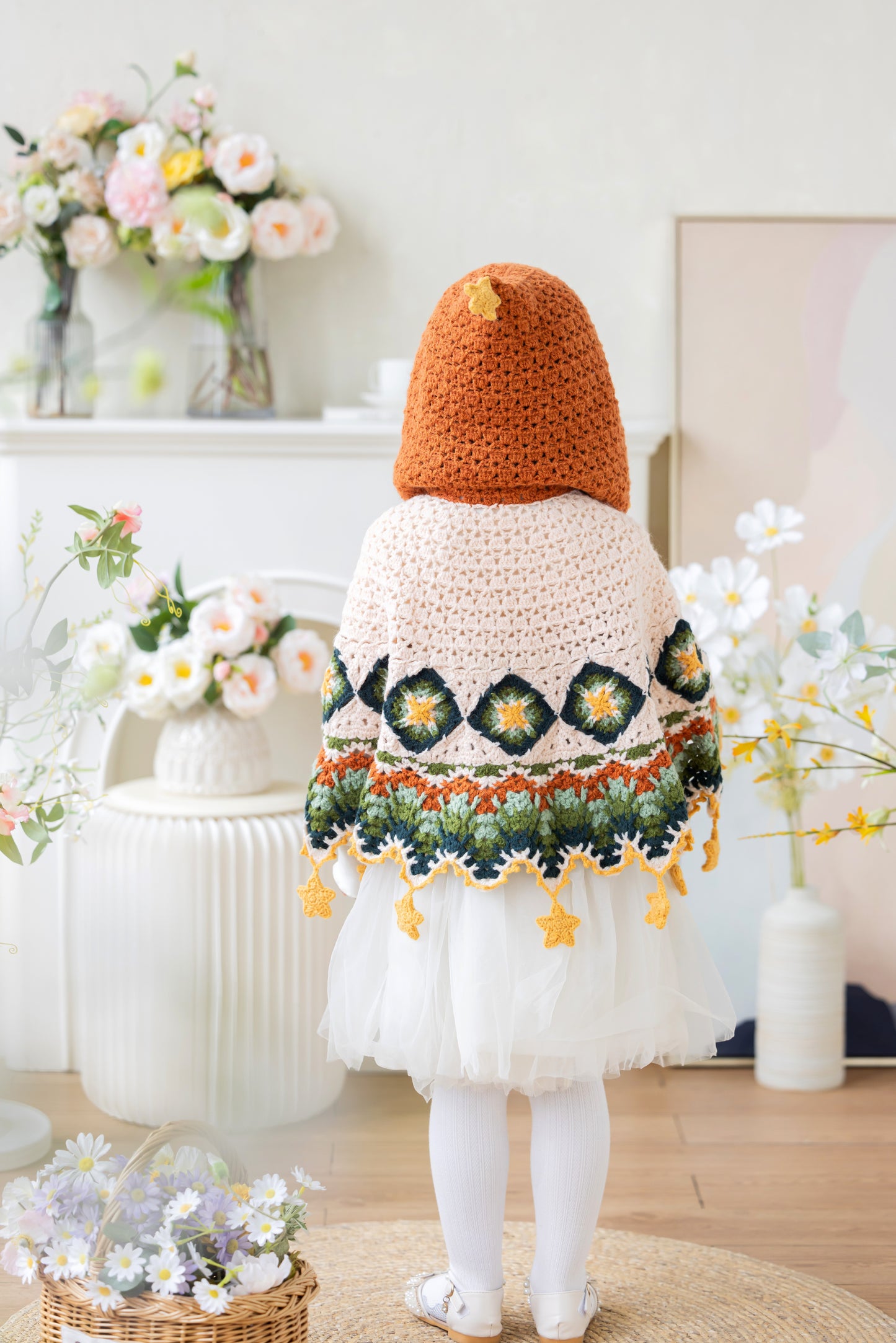 Starry Forest Cape Crochet Pattern