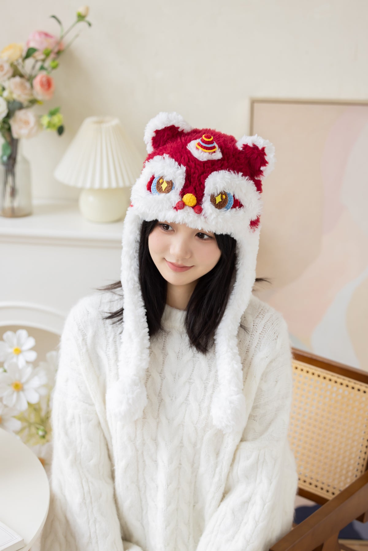 Snuggle Bug Earflap Hat Crochet Kit