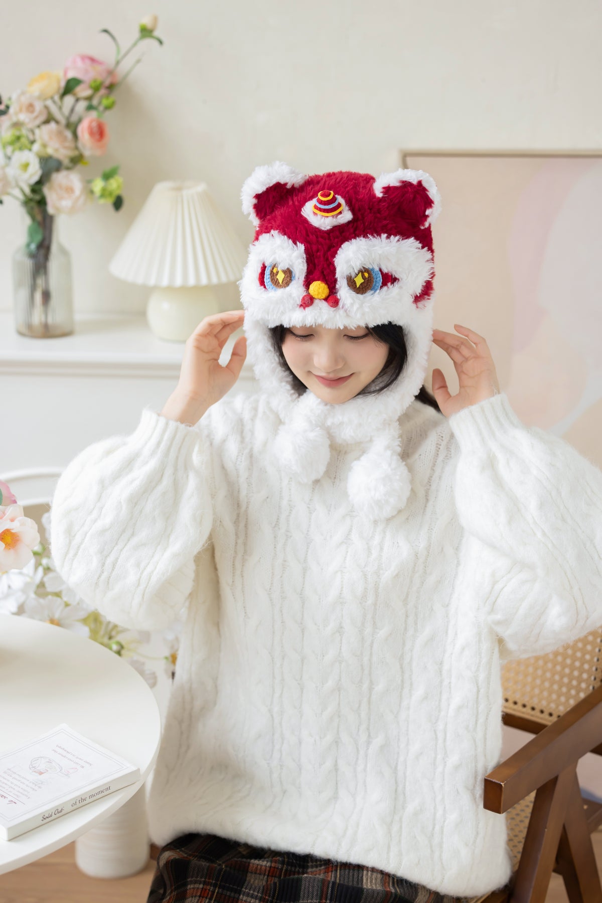 Snuggle Bug Earflap Hat Crochet Kit