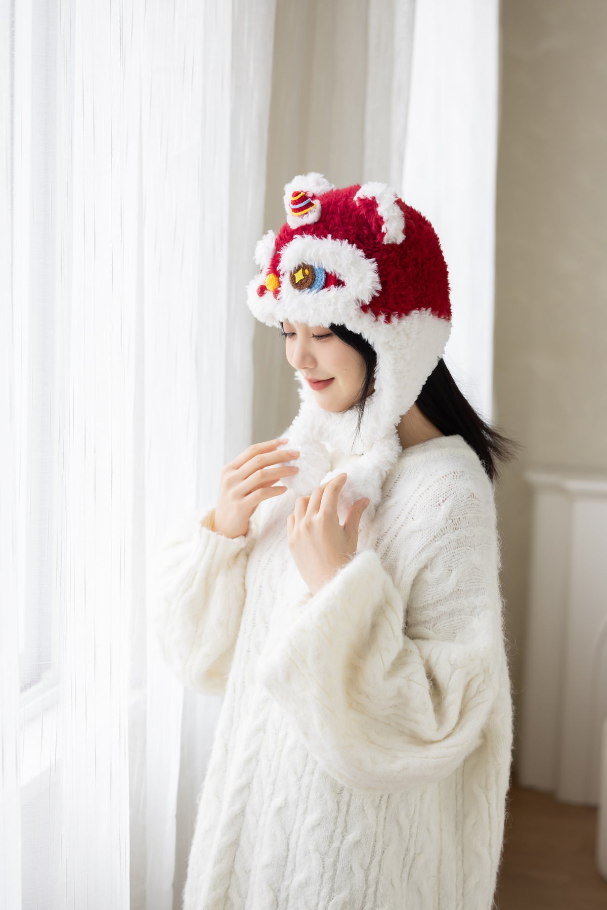 Snuggle Bug Earflap Hat Crochet Kit