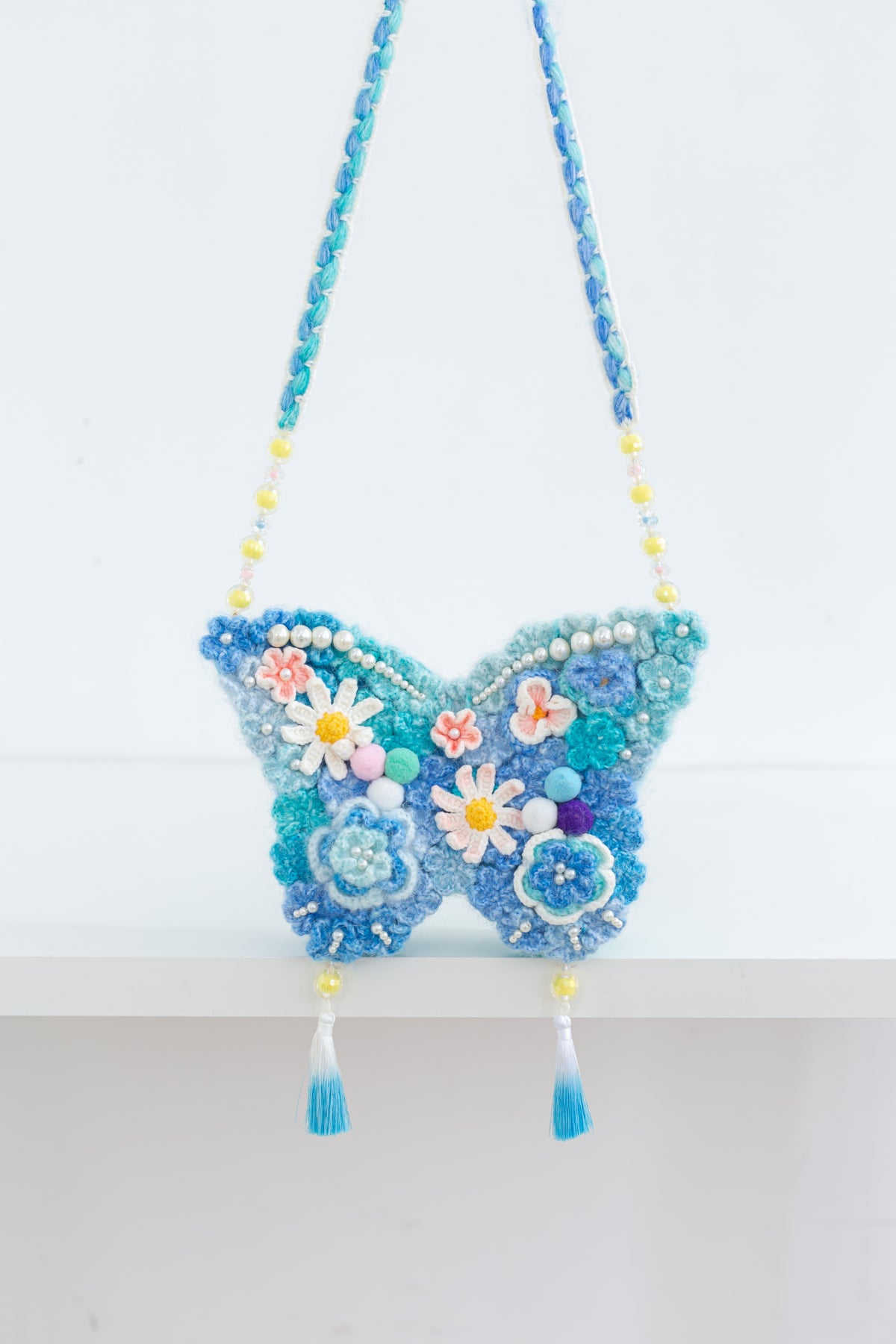 Butterfly Crossbody Bag Crochet Kit