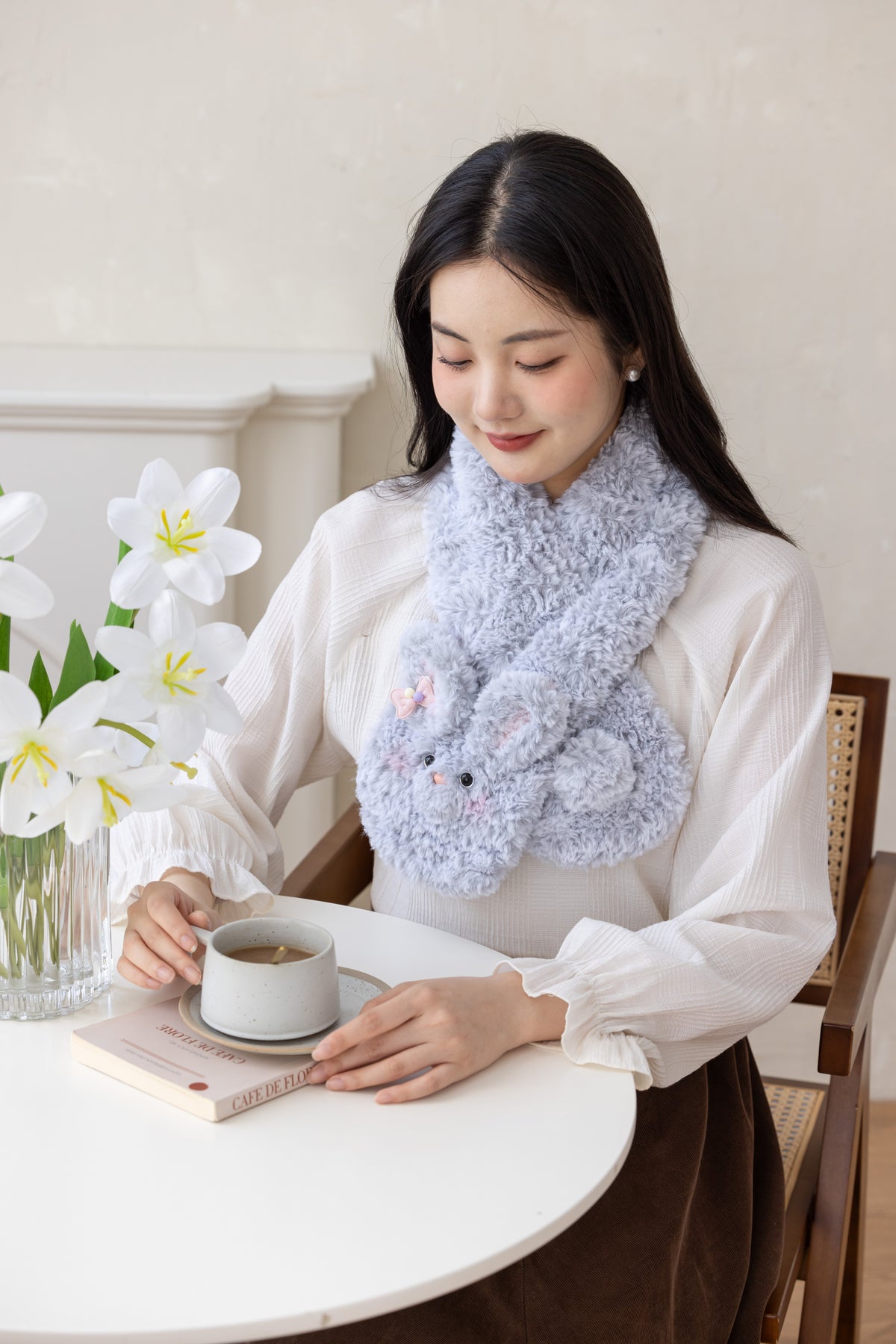 Fluffy Animal Scarf  Crochet Pattern