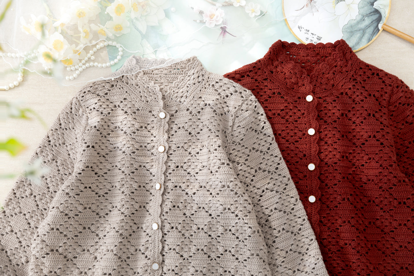 Wistful Willow Cardigan Crochet Kit