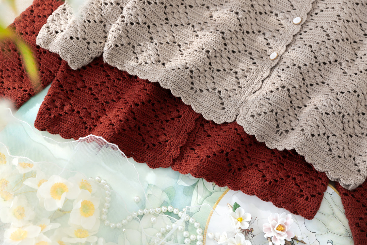 Wistful Willow Cardigan Crochet Kit