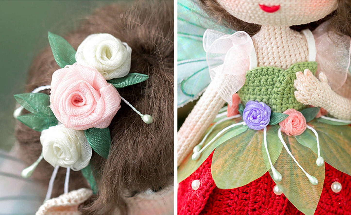 Rose Fairy Crochet Pattern