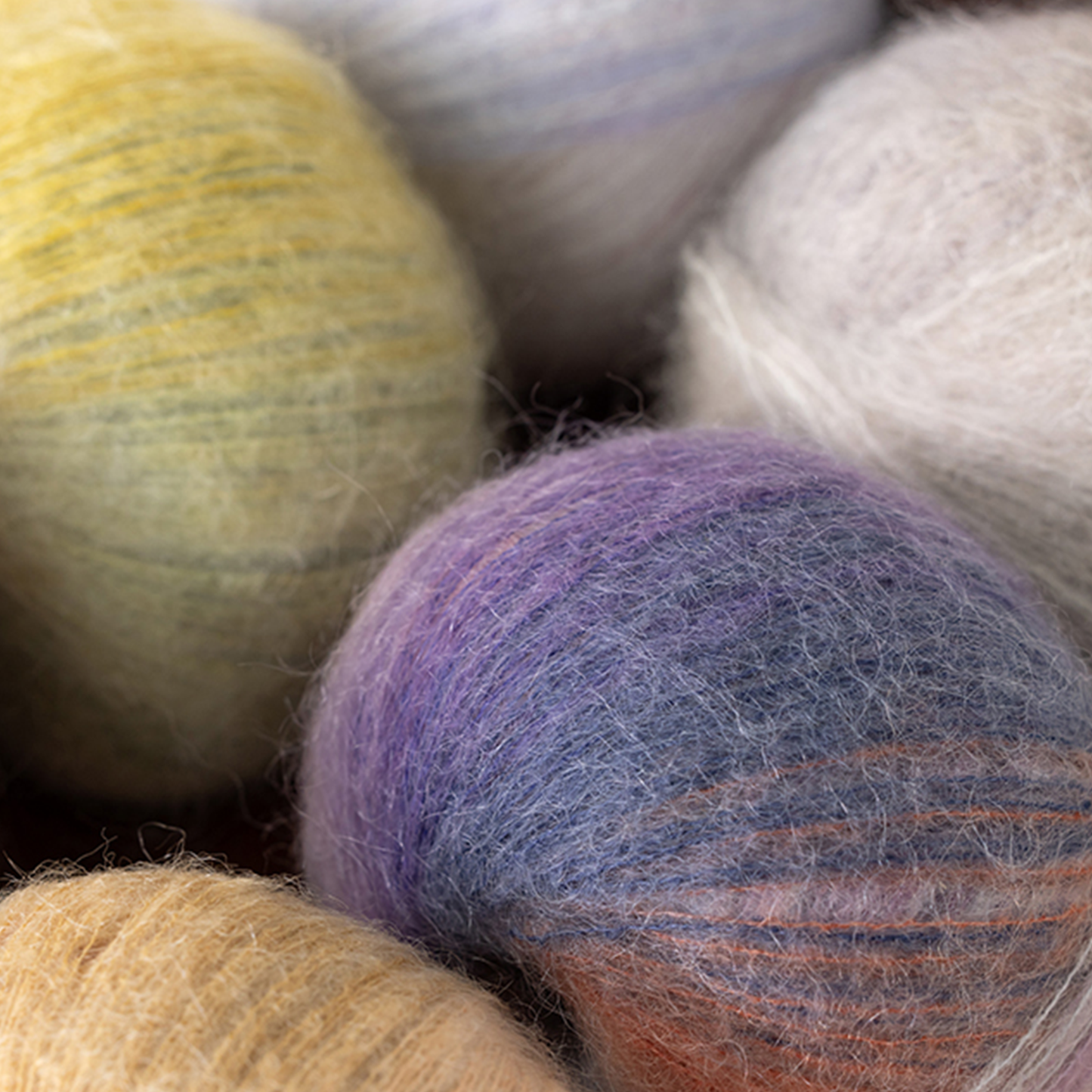 South African Soft Mohair Variegated