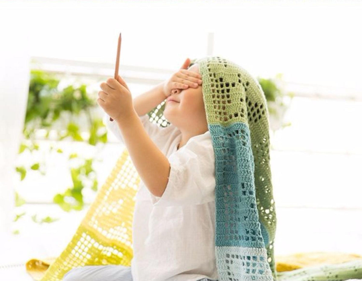 Baby Bear Blanket Crochet Kit