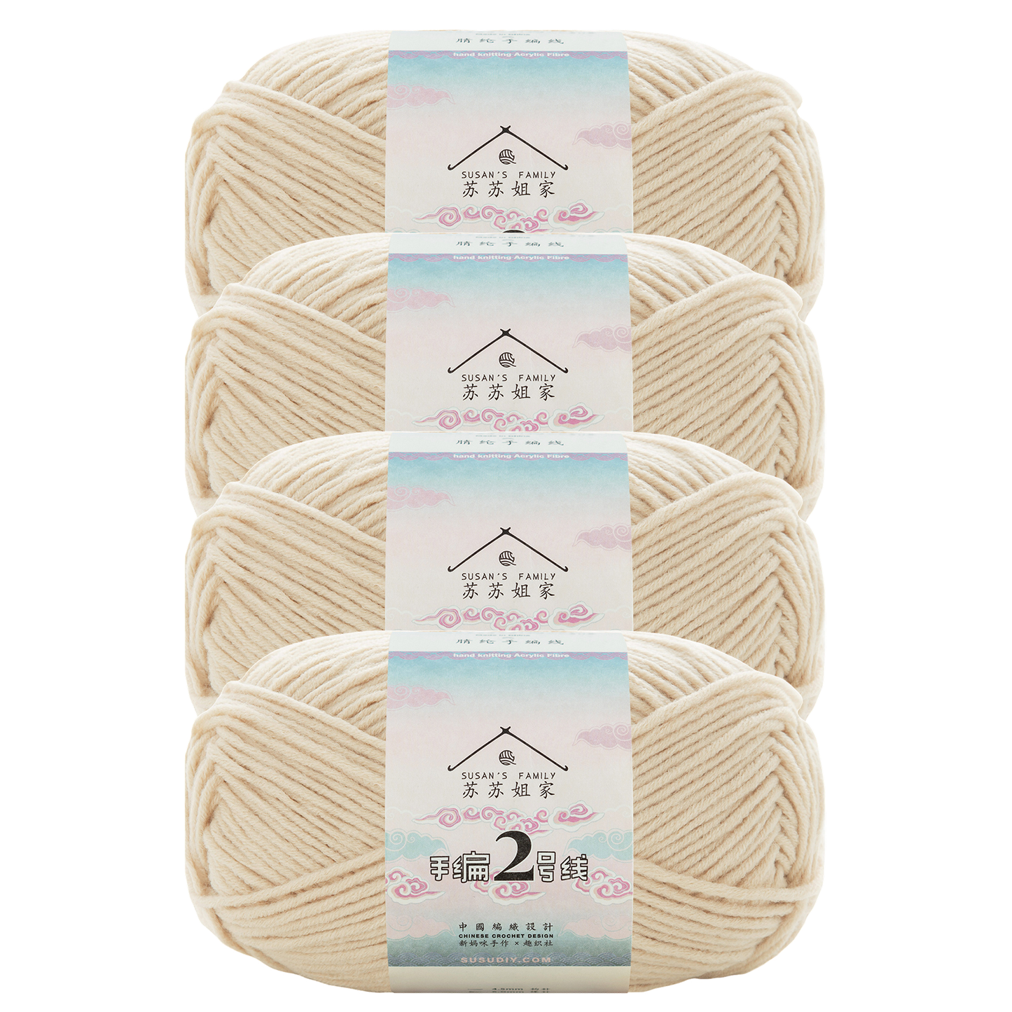 Handgefertigter Strickfaden Nr. 2