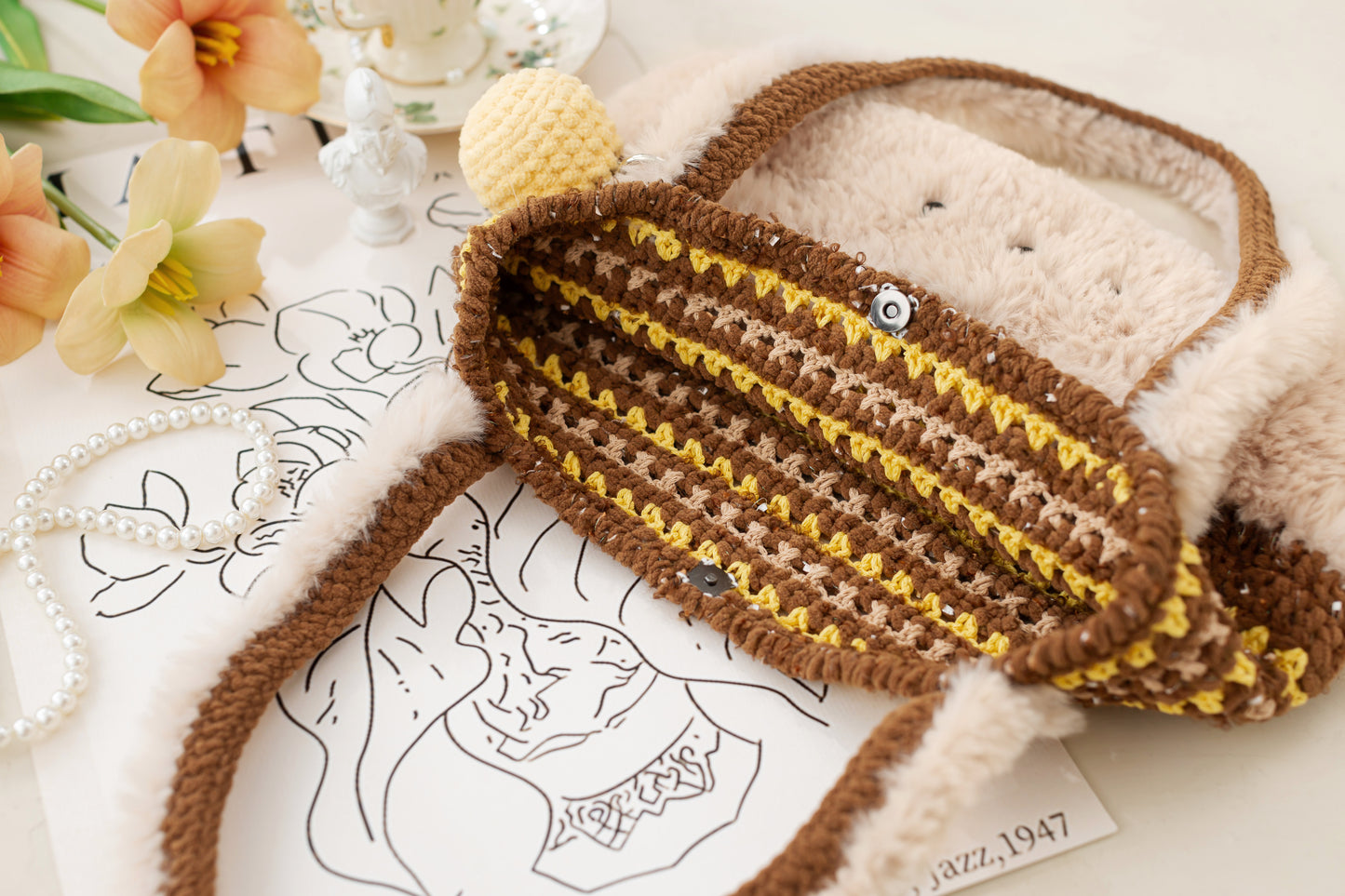 Dessert Animal Bag Crochet Pattern