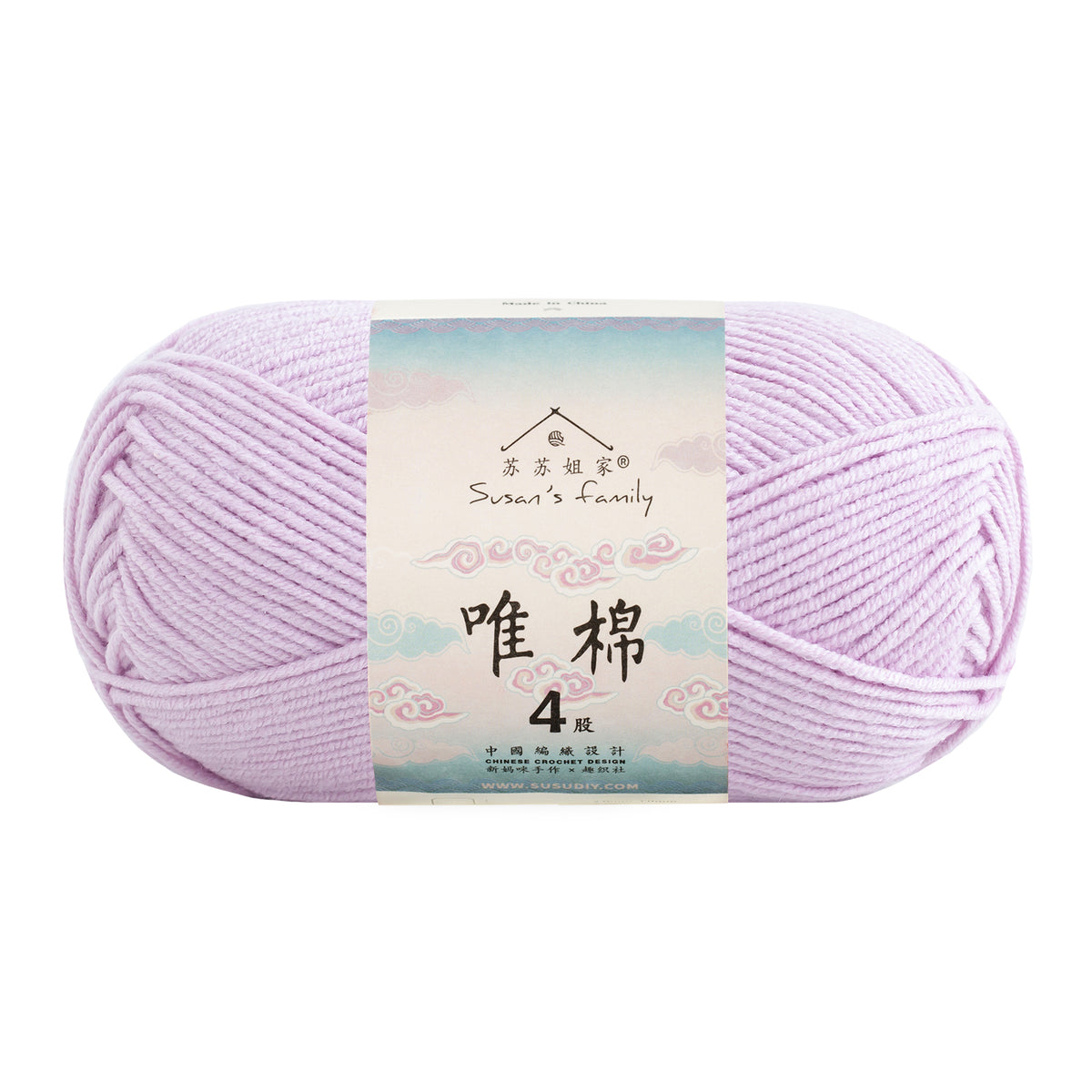 唯棉(ウェイミェン) 1パック - 60%コットン40%アクリル糸 | スーザンズファミリー
