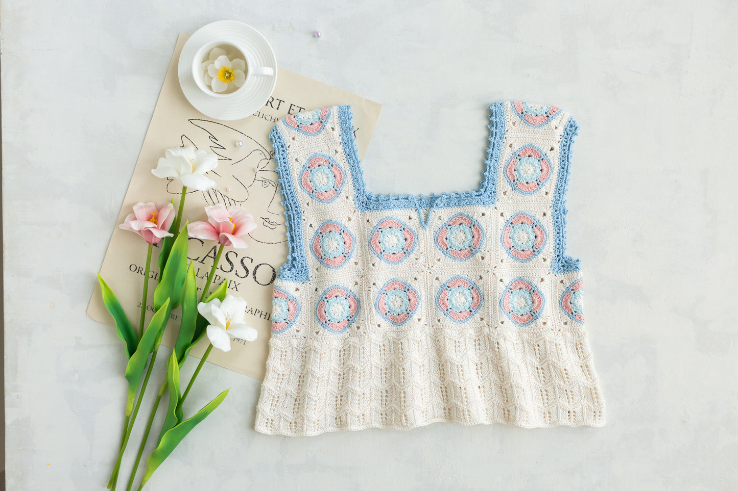 Floral Harmony Crochet Kit